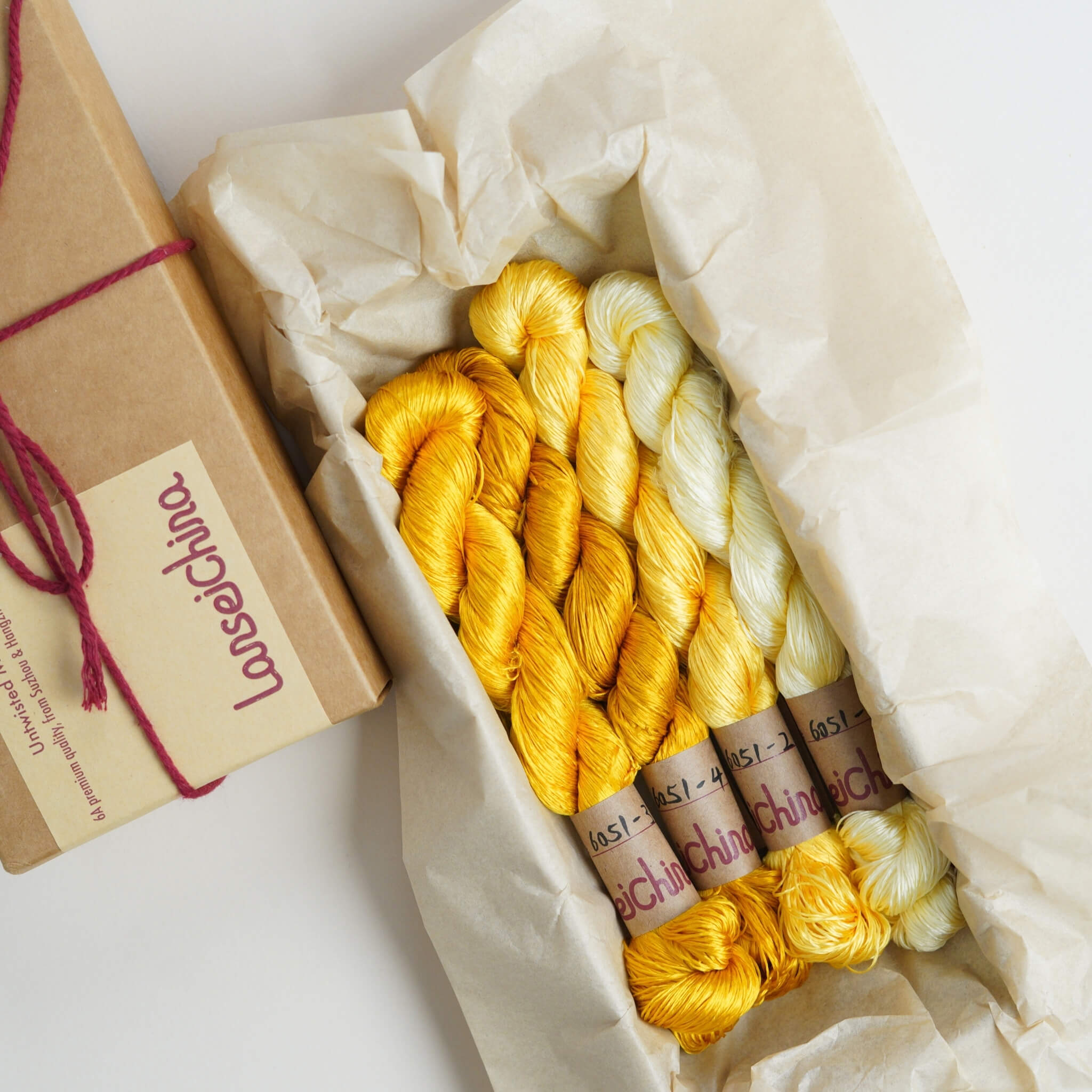 Untwisted Mulberry Silk For Ronghua | Colour #6051