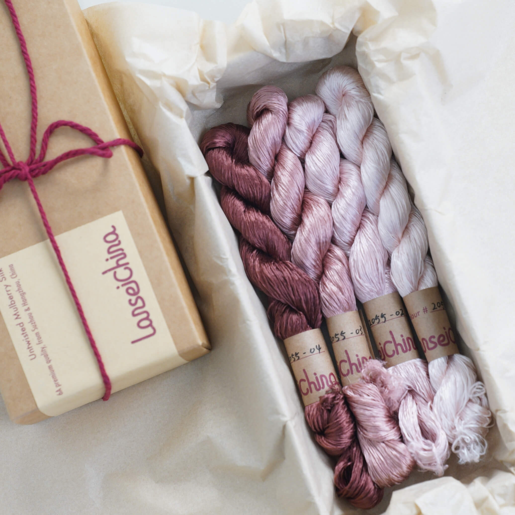 Untwisted Mulberry Silk For Ronghua | Colour #2055