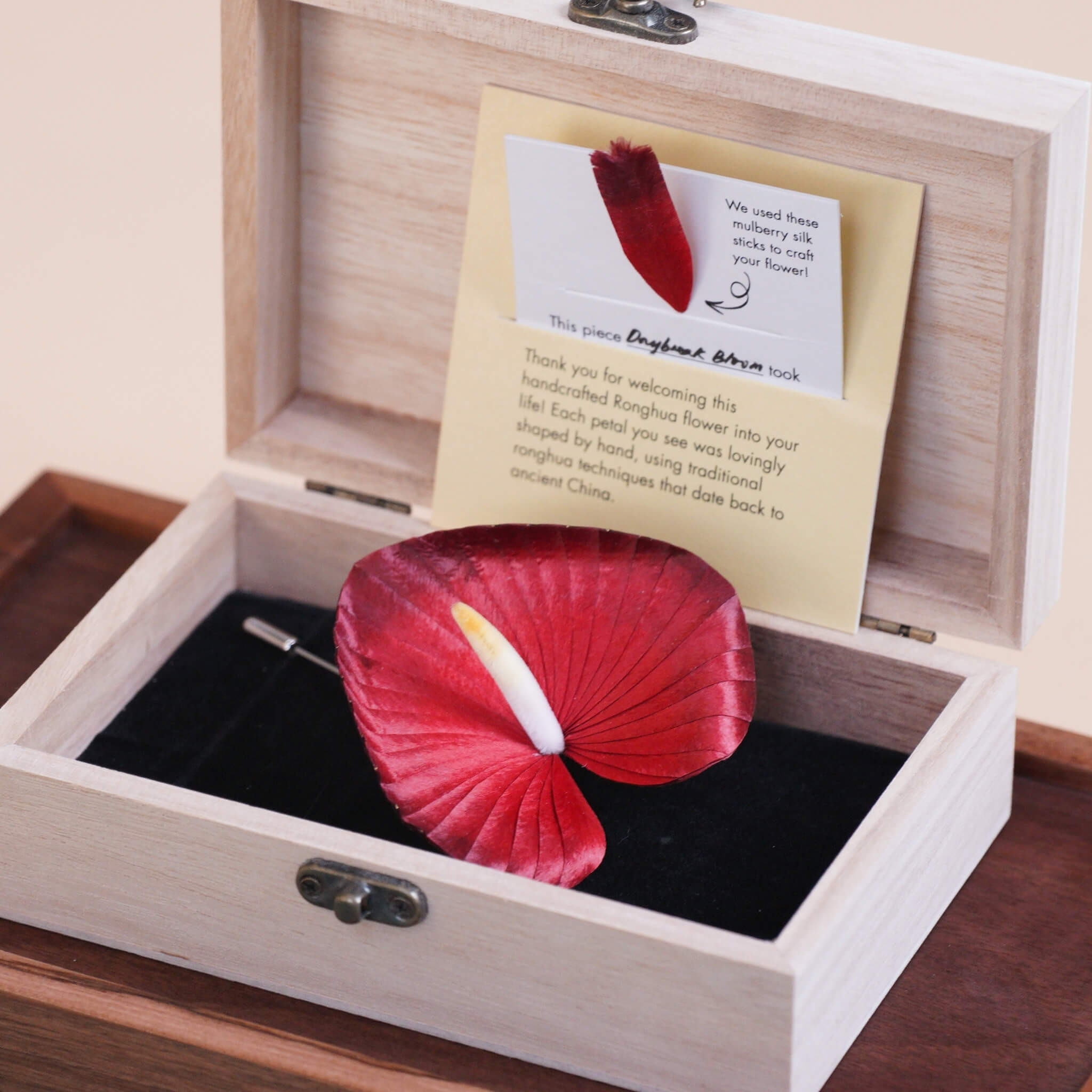 Handmade Ronghua | Lucky Anthurium