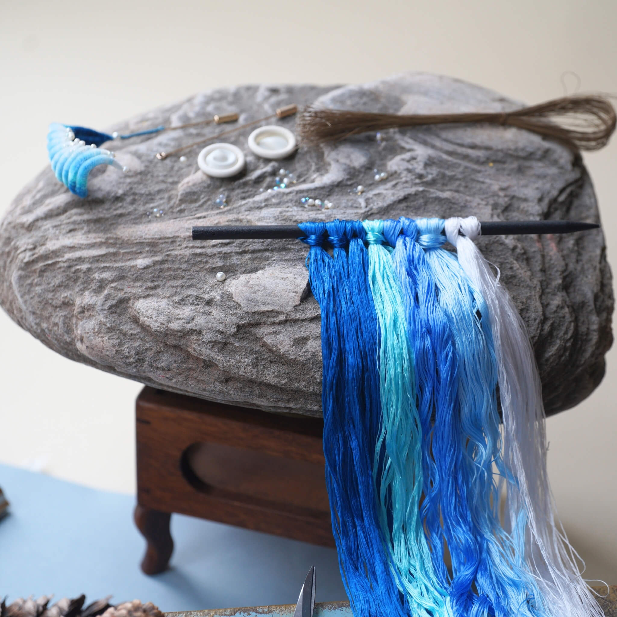 Ronghua DIY Kit | Meereswellen-Brosche