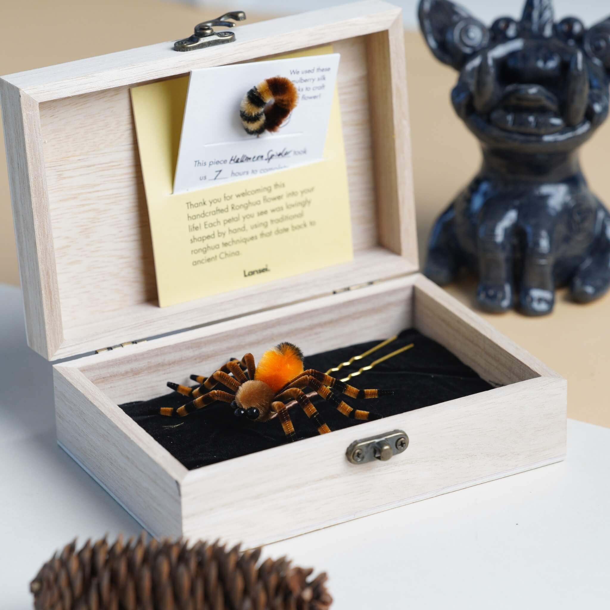 Handmade Ronghua | Halloween Spiders