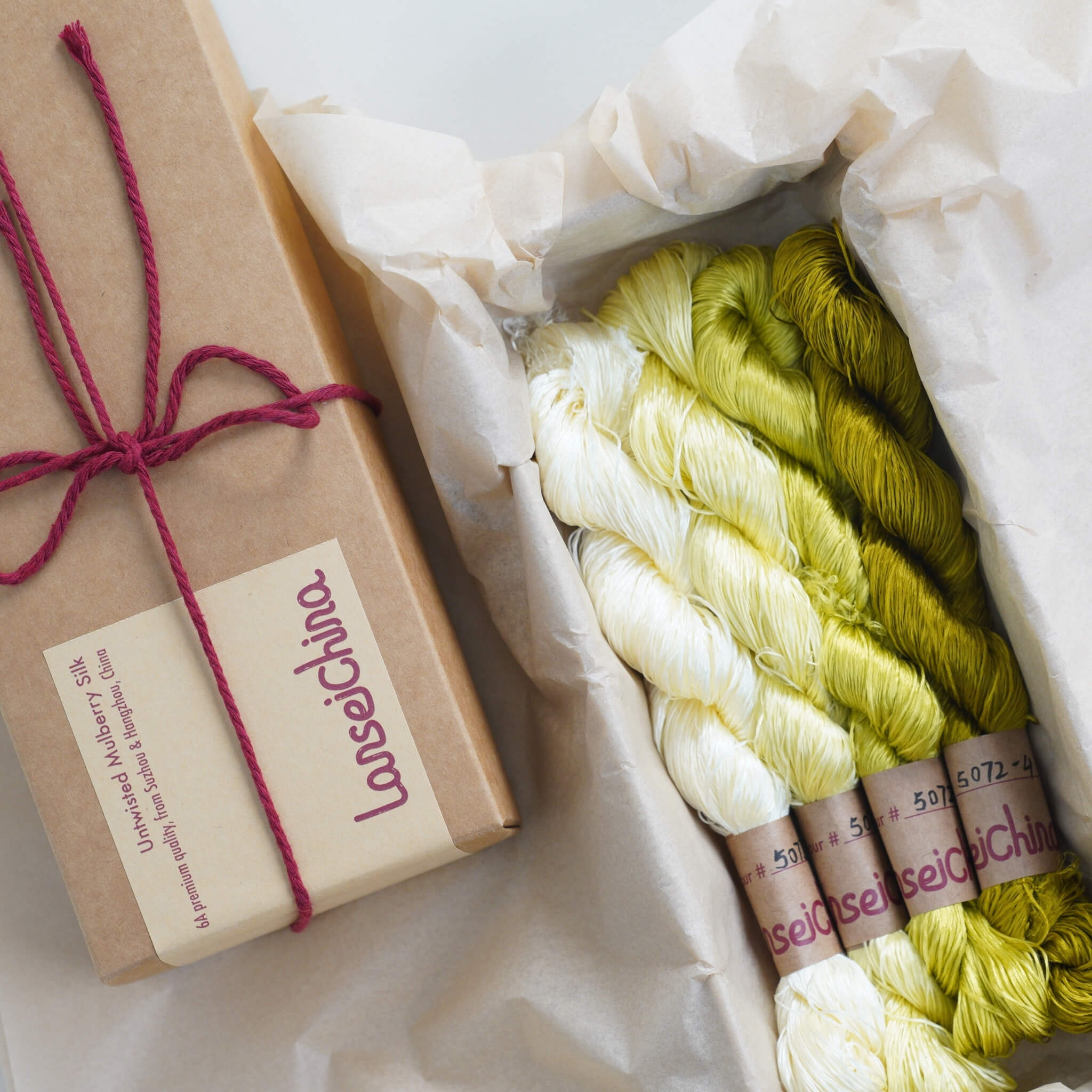 Untwisted Mulberry Silk For Ronghua | Colour #5072