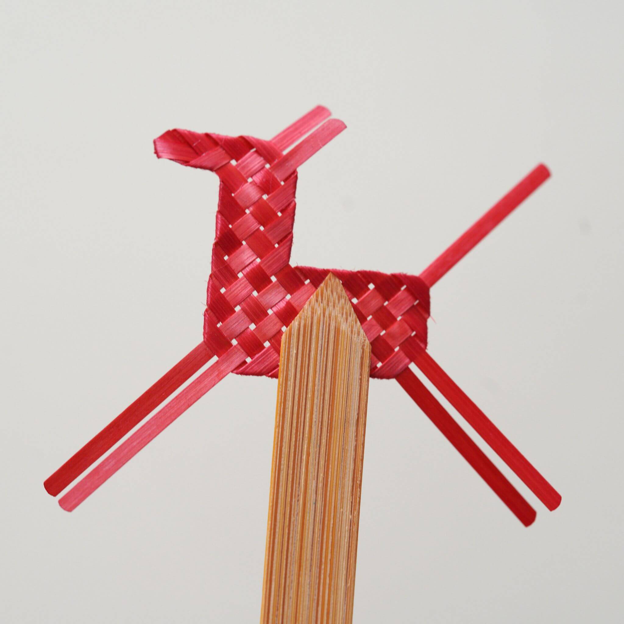 Bamboo-woven bookmarks | Running Horse