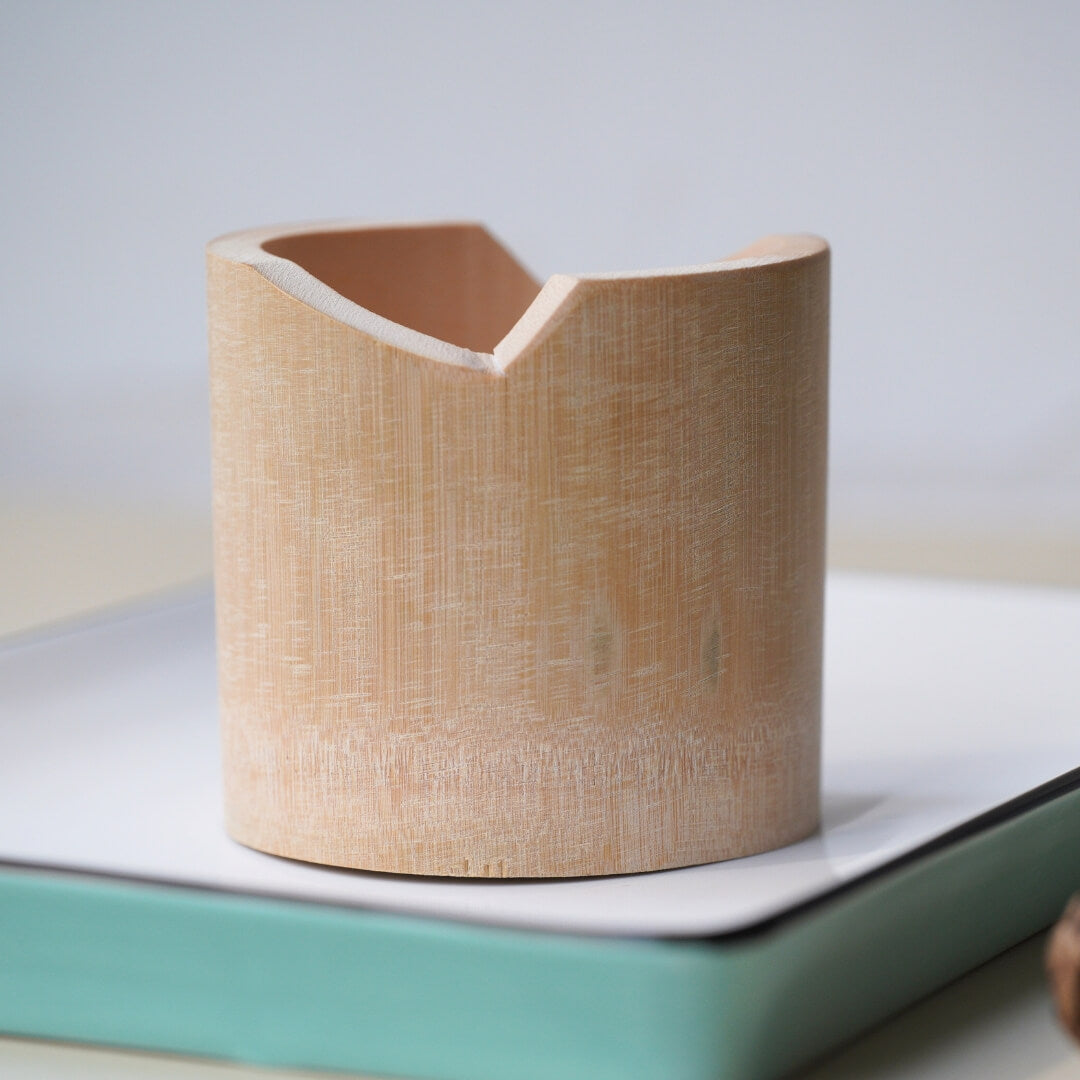 Base de Acabado de Seda de Bambú con Curva en V | Para la elaboración de Ronghua