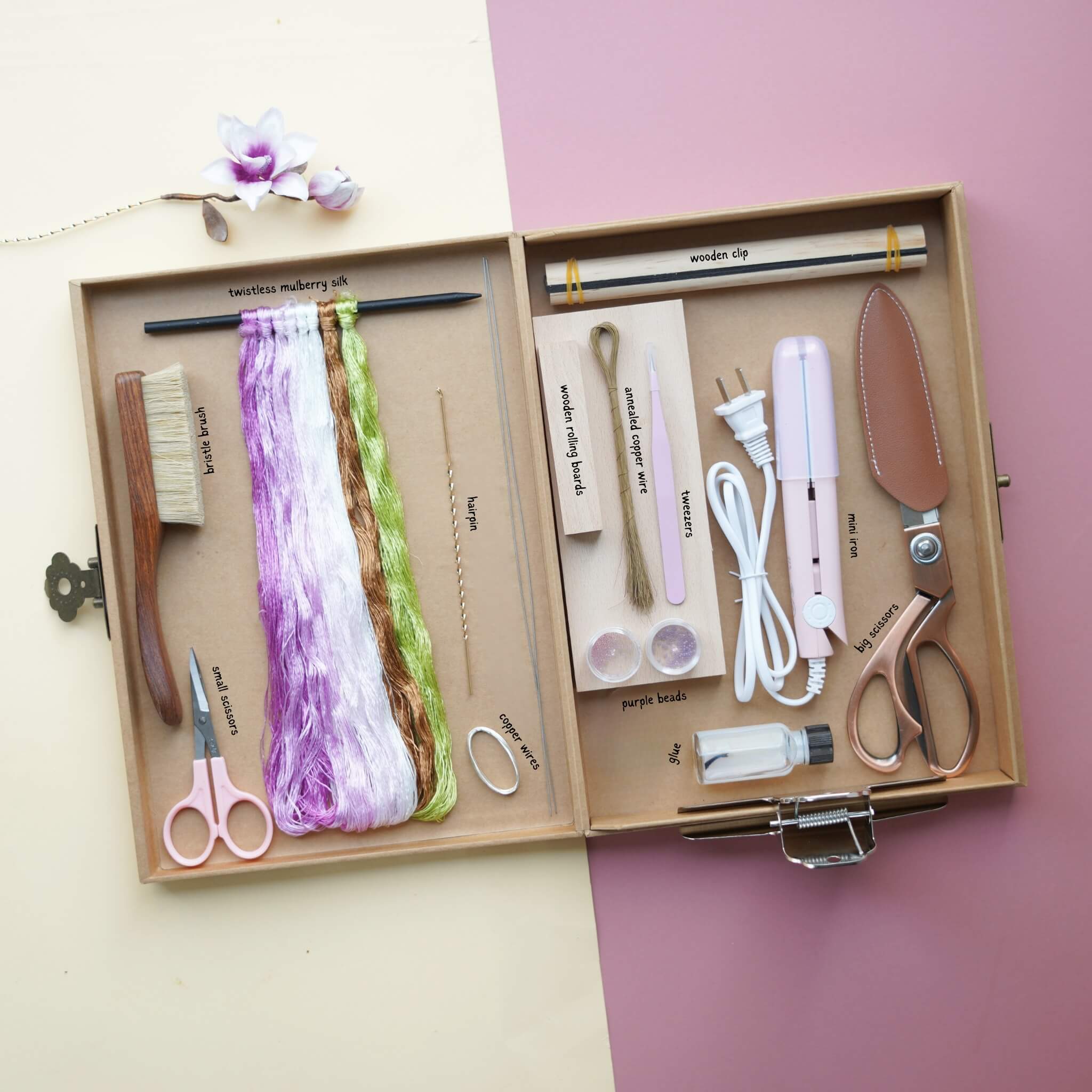 Ronghua DIY Kit | Purple Magnolia