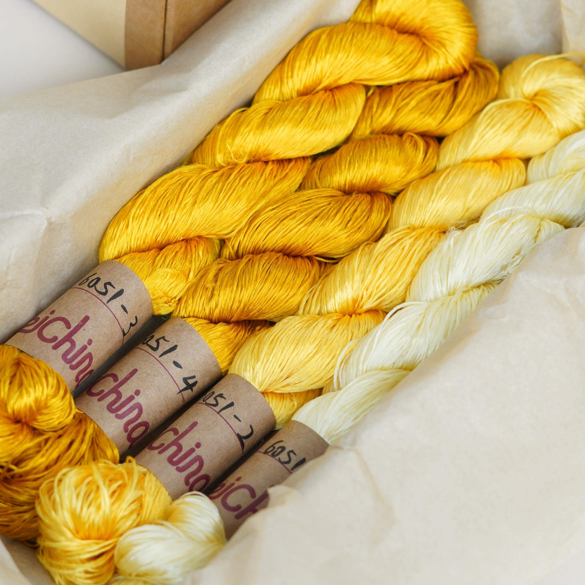 Untwisted Mulberry Silk For Ronghua | Colour #6051