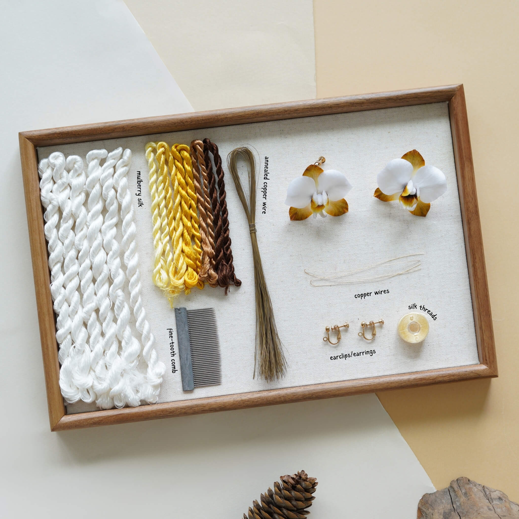 Ronghua DIY Kit | Autumn Dew Butterfly Orchid