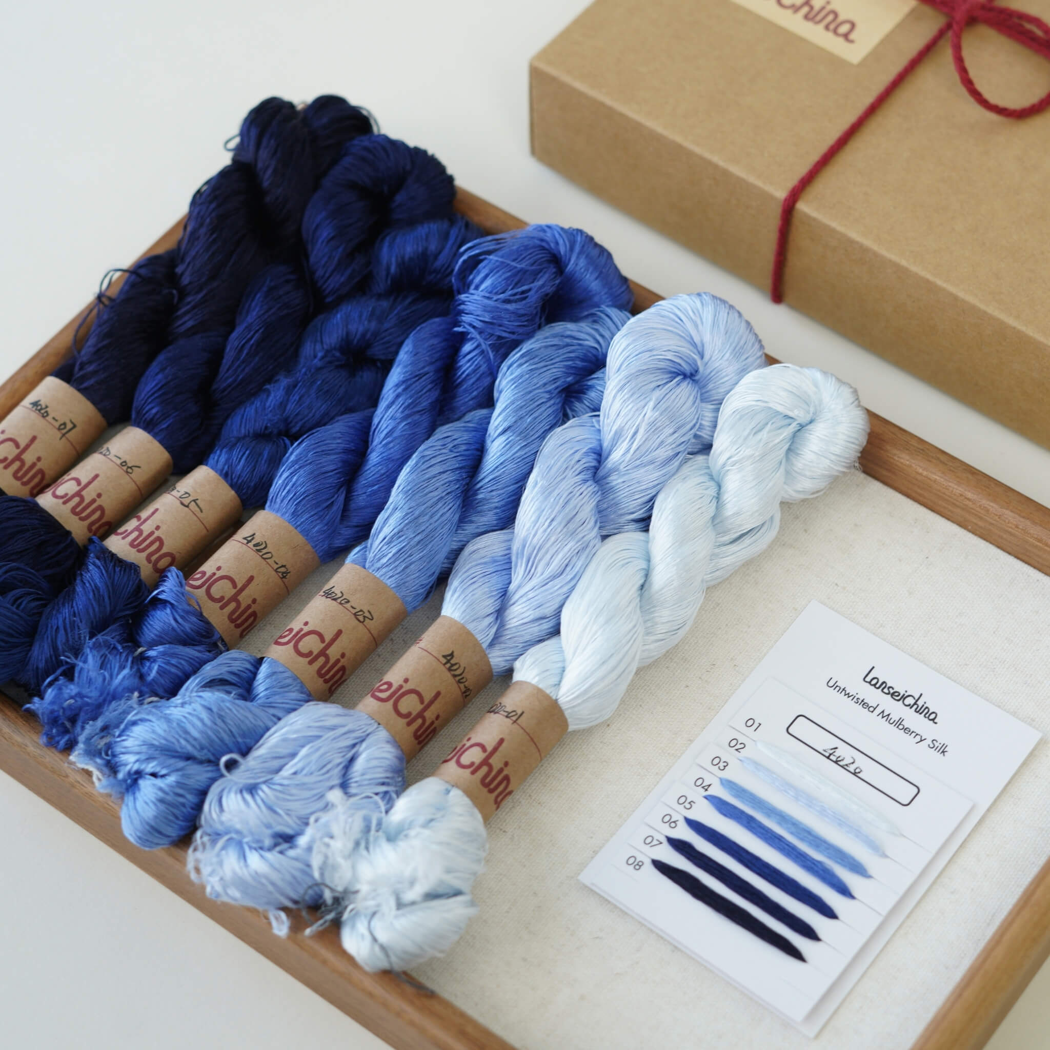 Untwisted Mulberry Silk For Ronghua | Colour #4020