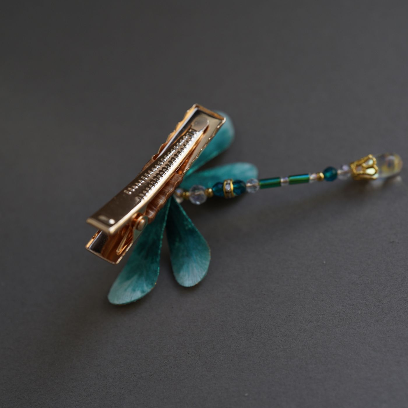 Chinese Ronghua Dragonfly Handmade Hairpin or Brooch