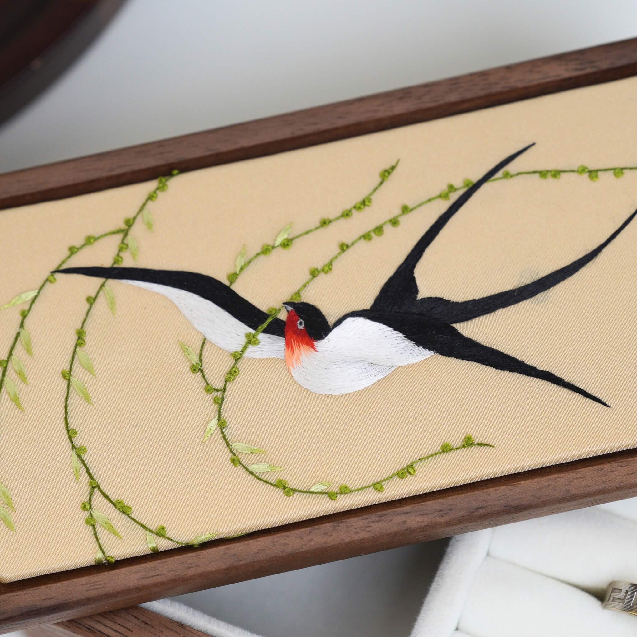 Shu Silk Embroidery DIY Kit | Willow & Swallow