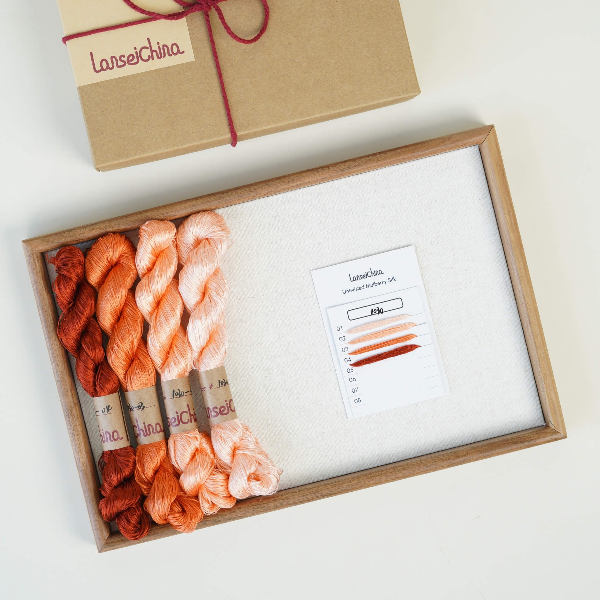 Untwisted Mulberry Silk For Ronghua | Colour #1030