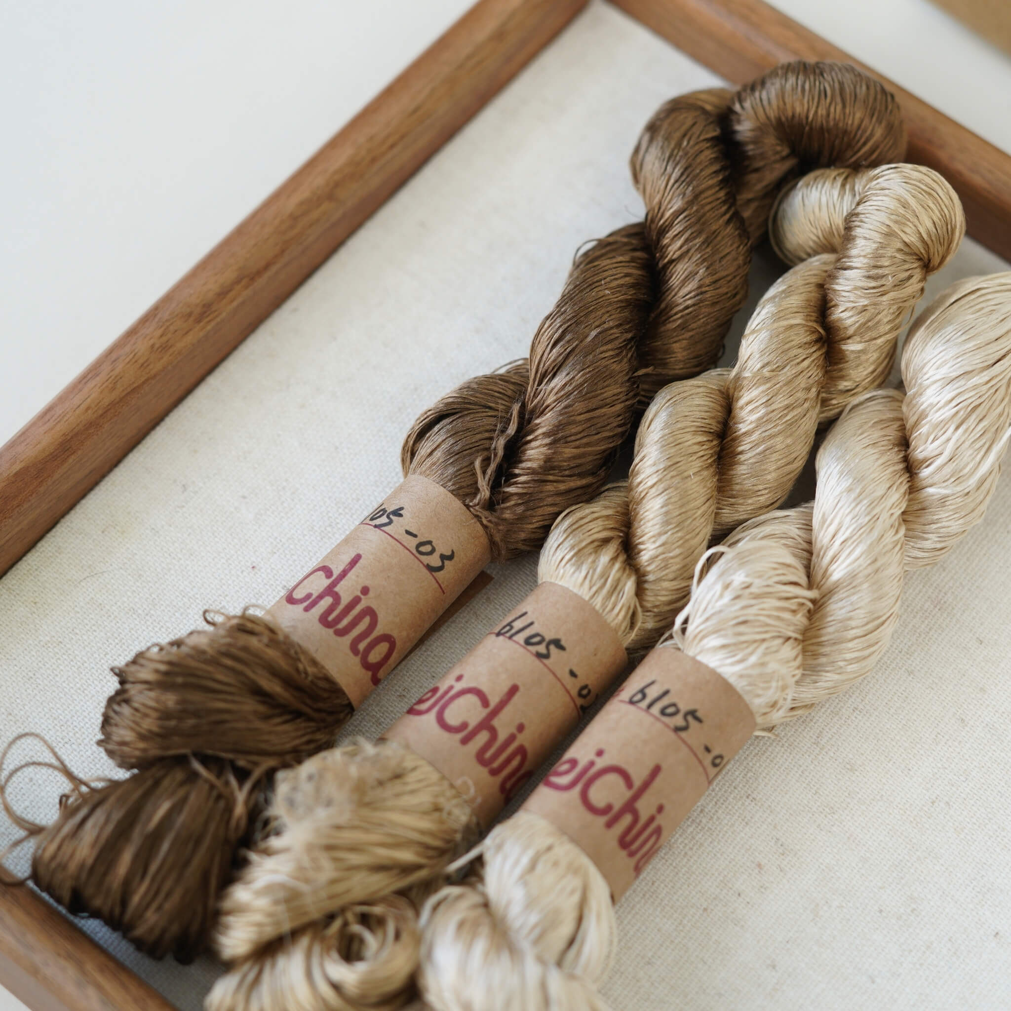 Untwisted Mulberry Silk For Ronghua | Colour #6105