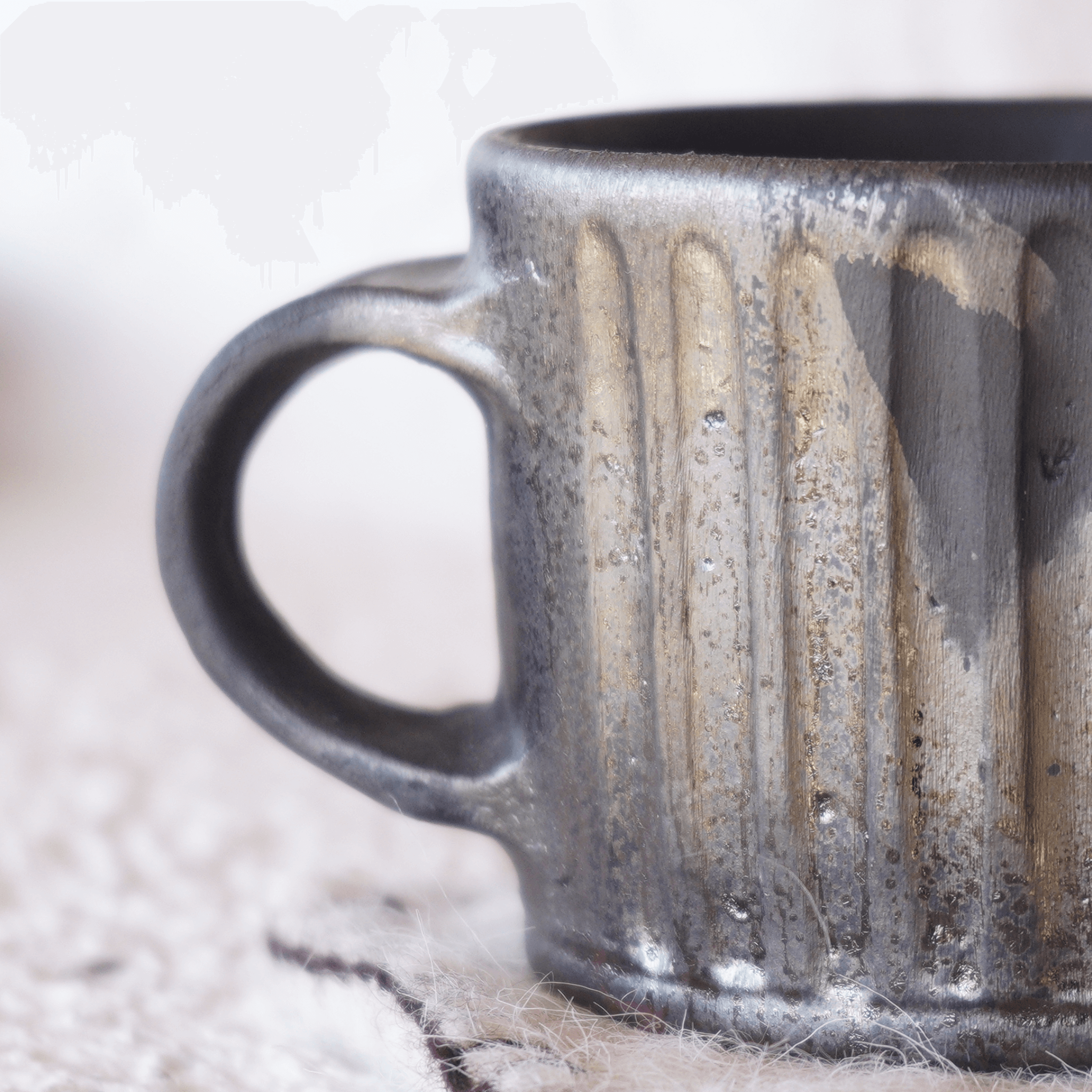 Cerámica negra | Línea para sorbos