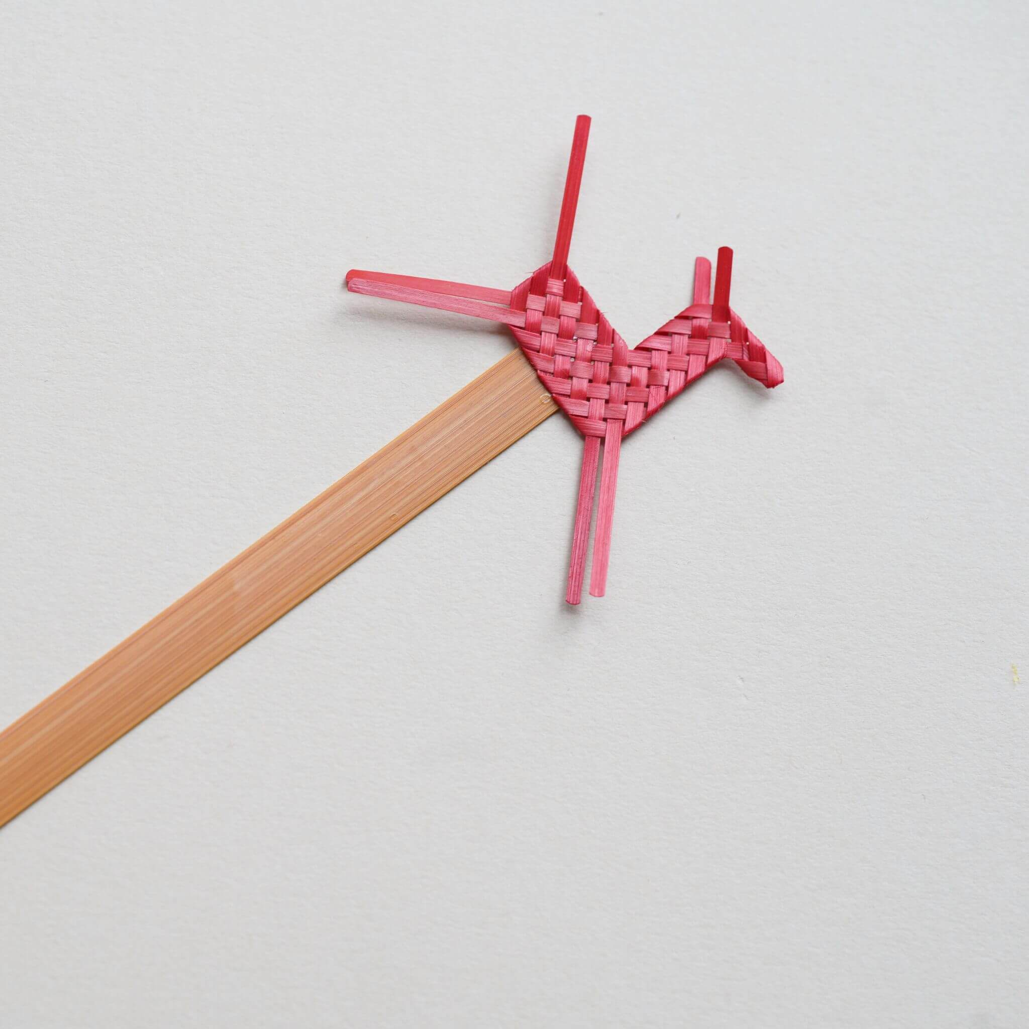 Bamboo-woven bookmarks | Running Horse