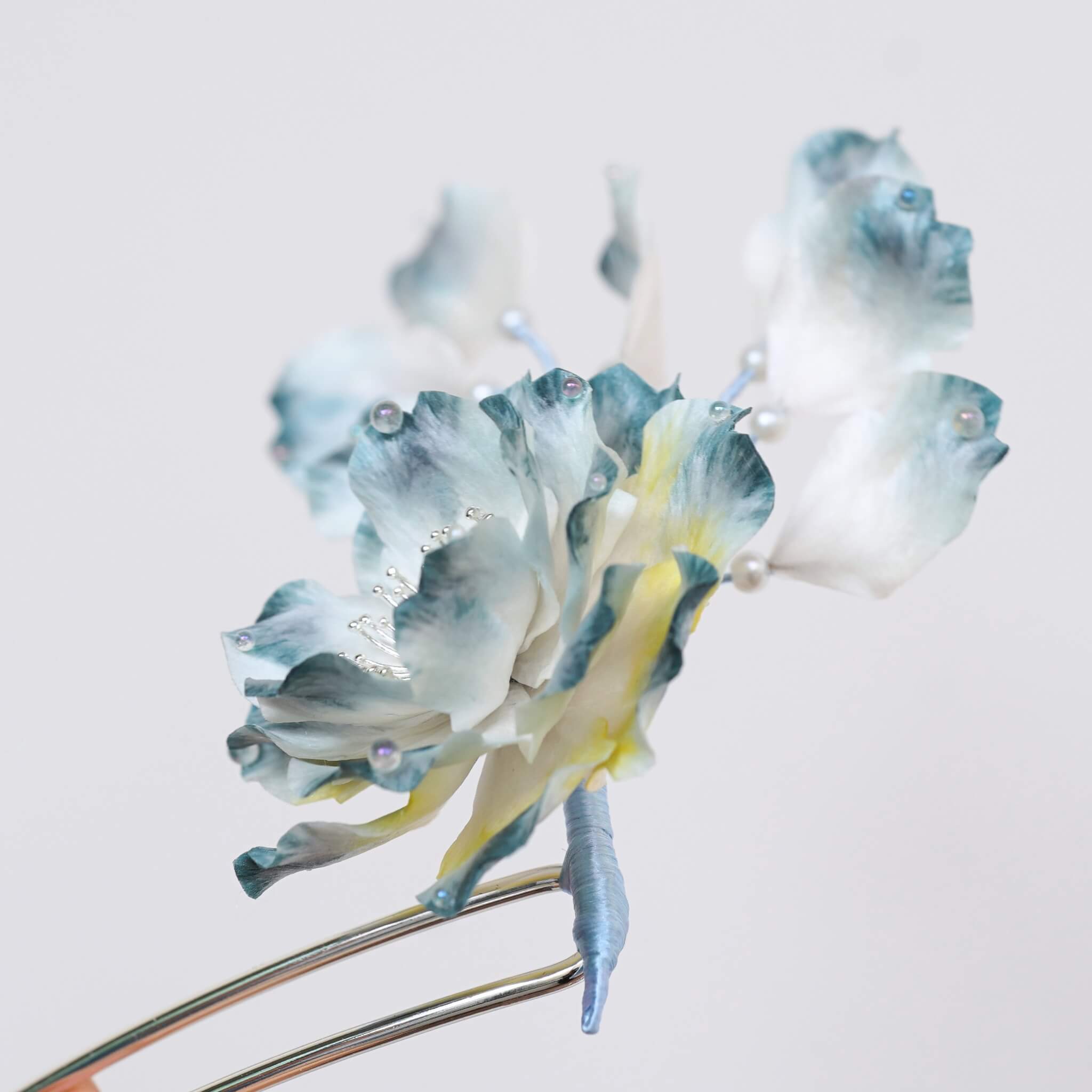 Handmade Ronghua | Blue Ocean Flower