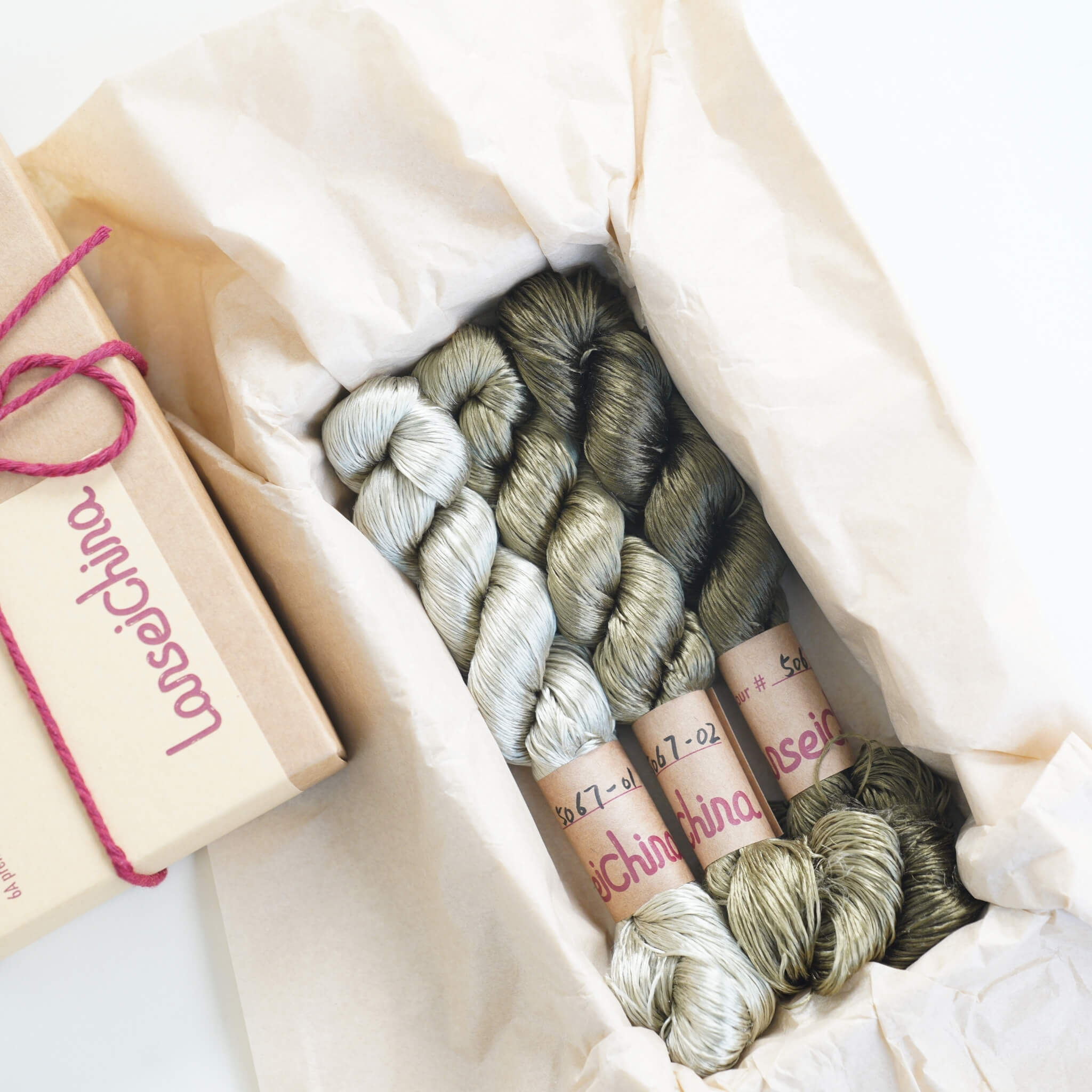 Untwisted Mulberry Silk For Ronghua | Colour #5067