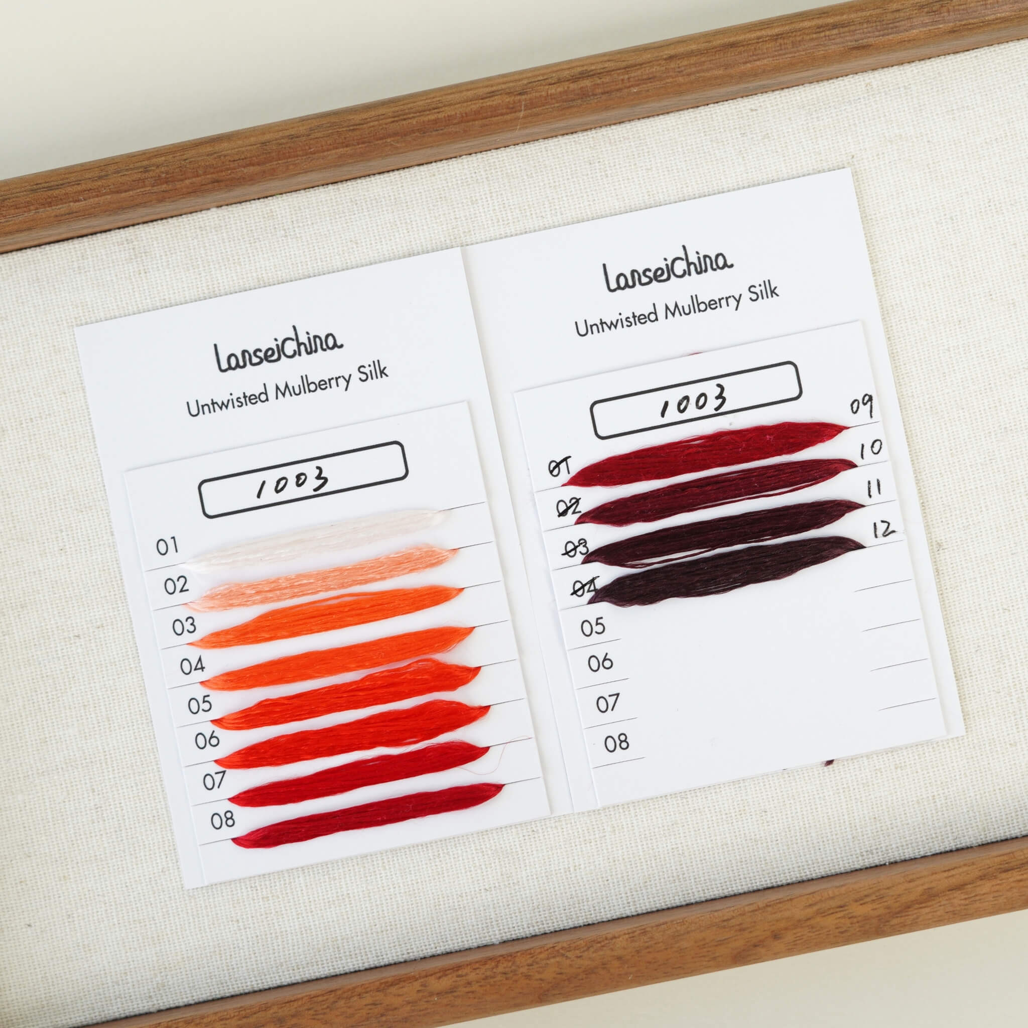 Untwisted Mulberry Silk For Ronghua | Colour #1003