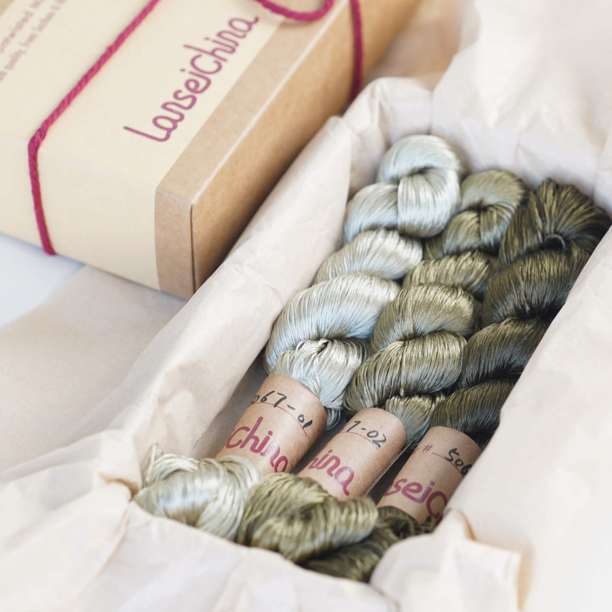 Untwisted Mulberry Silk For Ronghua | Colour #5067