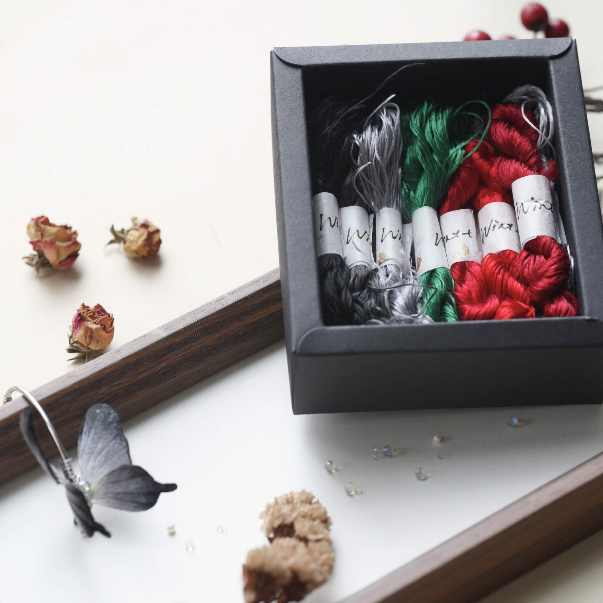 Drehfreie Maulbeerseidenfäden | Winter