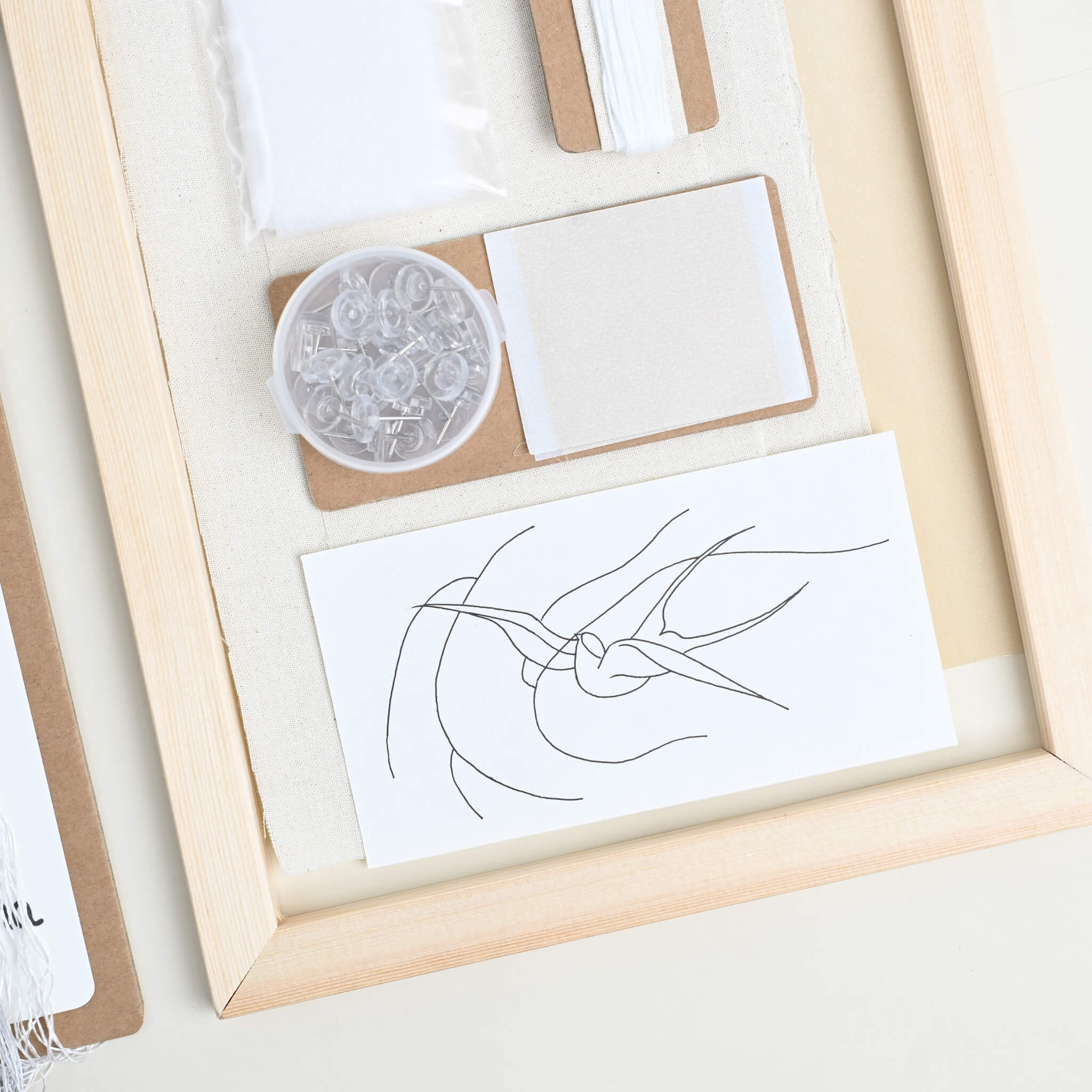 Shu Silk Embroidery DIY Kit | Willow & Swallow