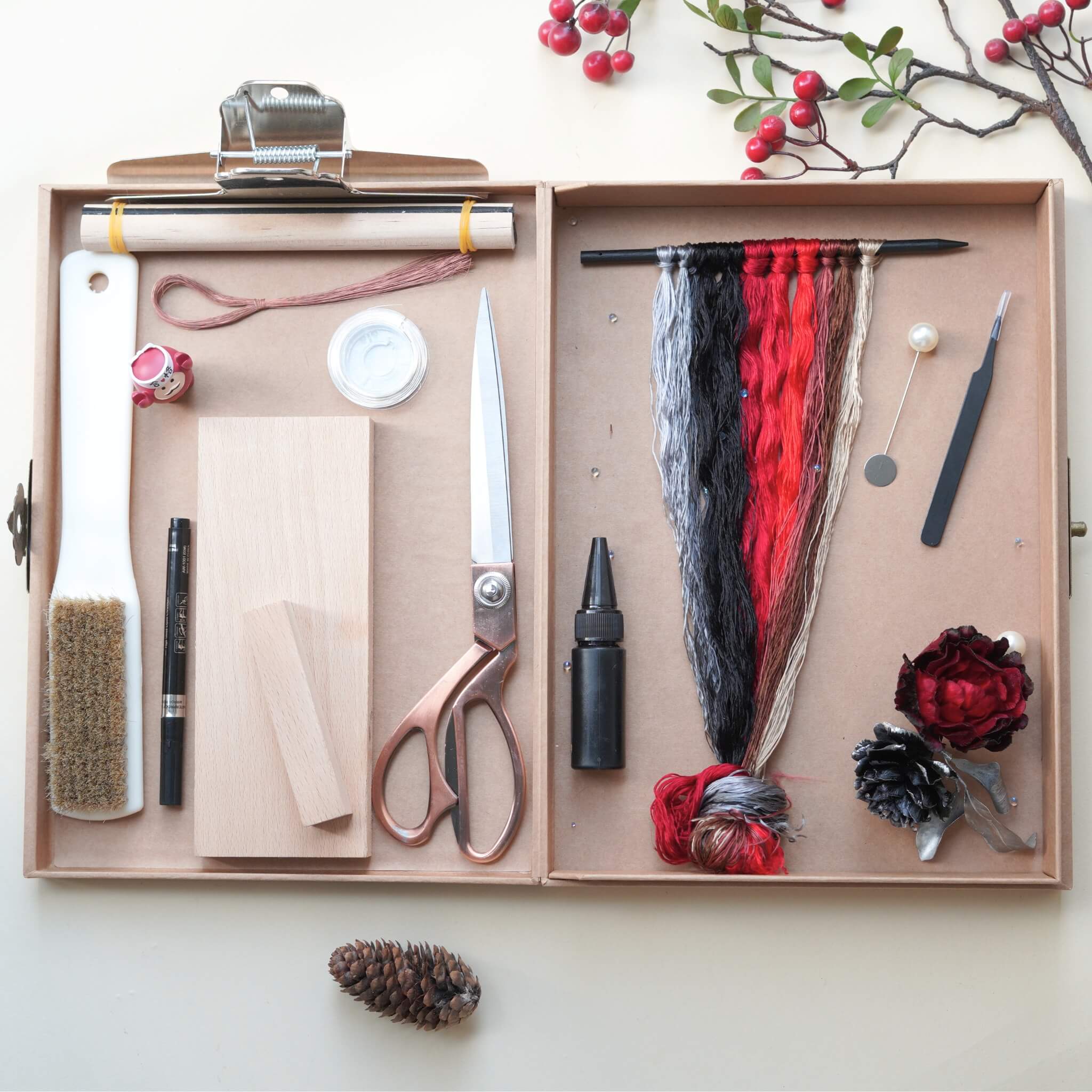 Ronghua DIY Kit | Vampire Rose Brooch
