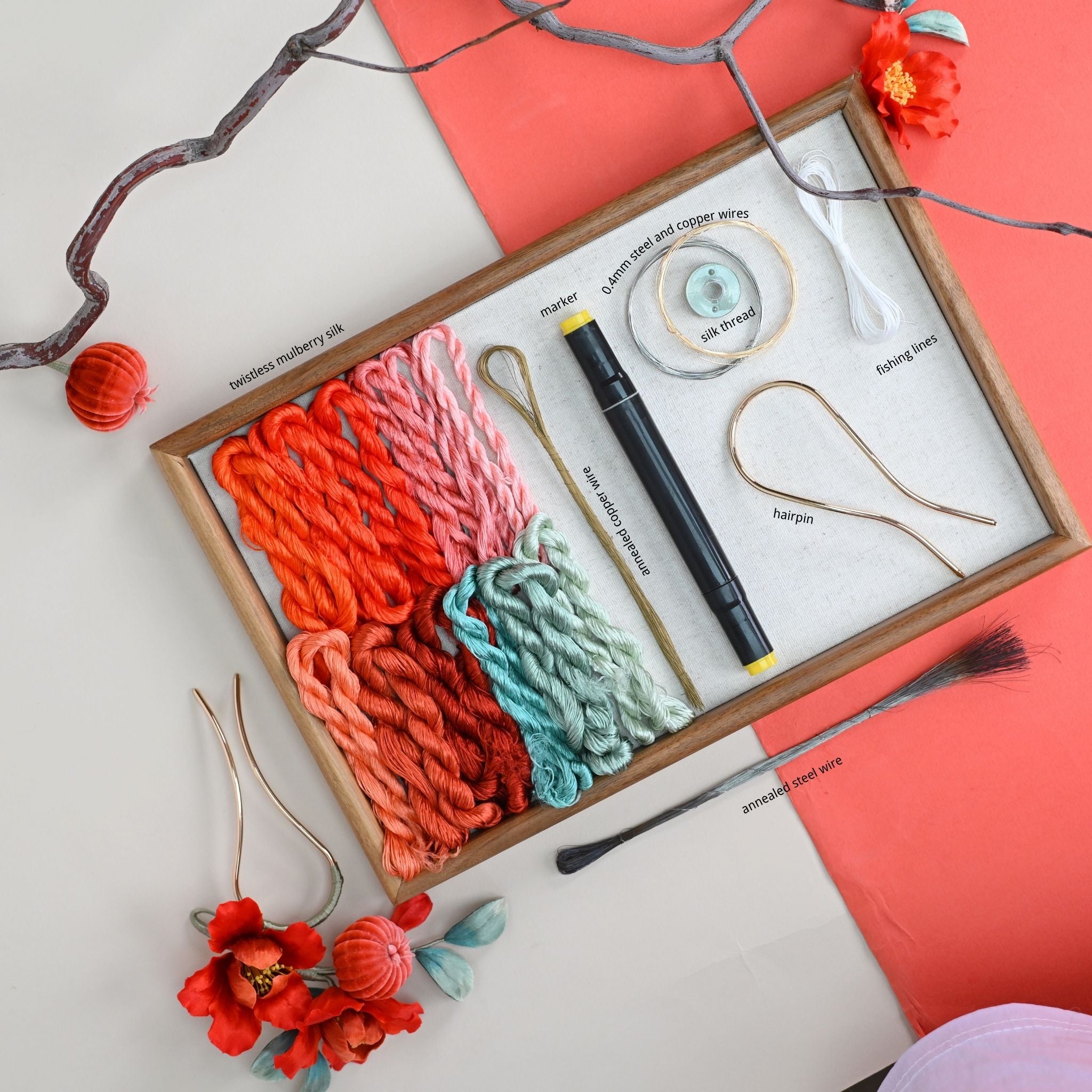Ronghua DIY Kit | Fall at Her Pomegranate Skirt