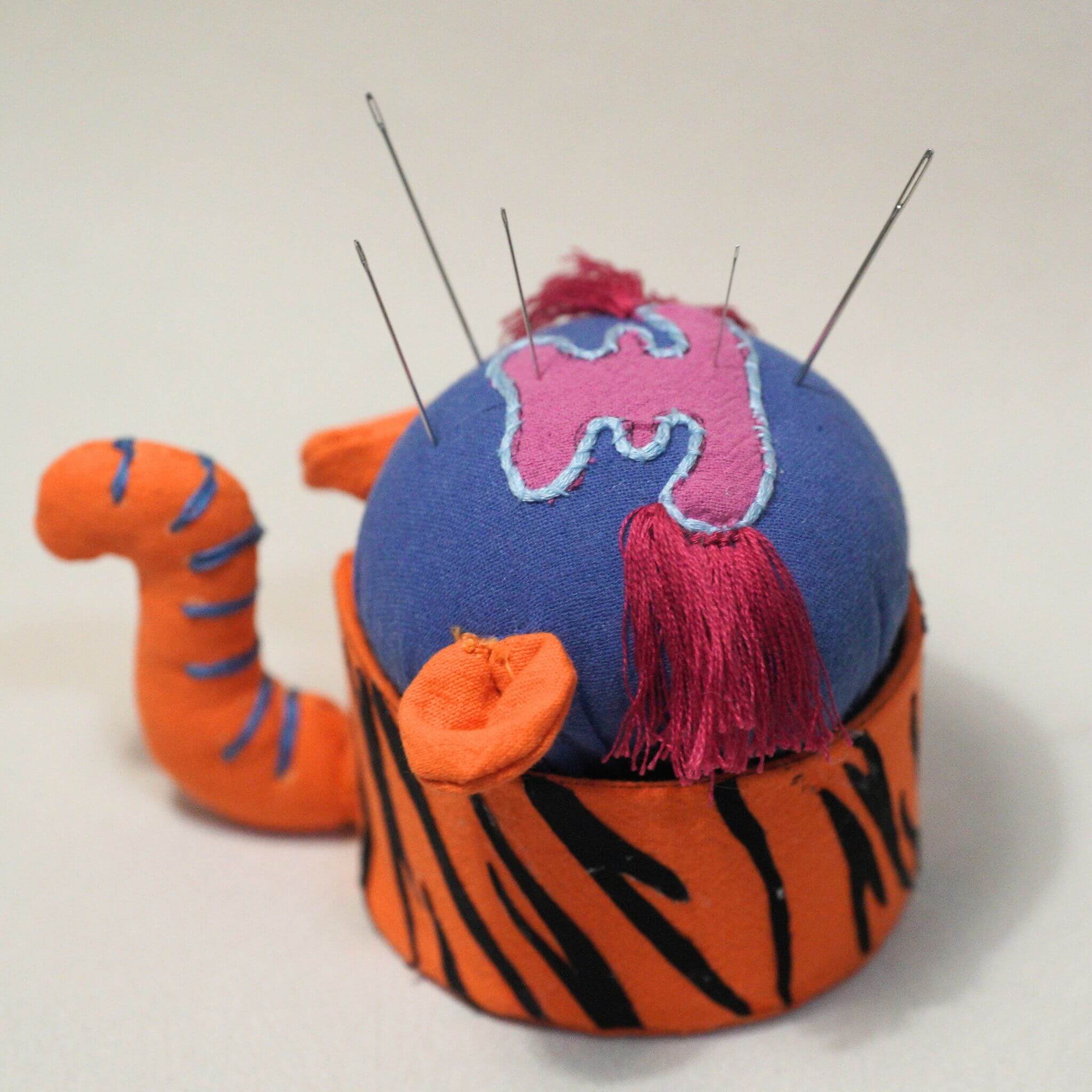 Tiger Needle Cushion | Embroidery Kit