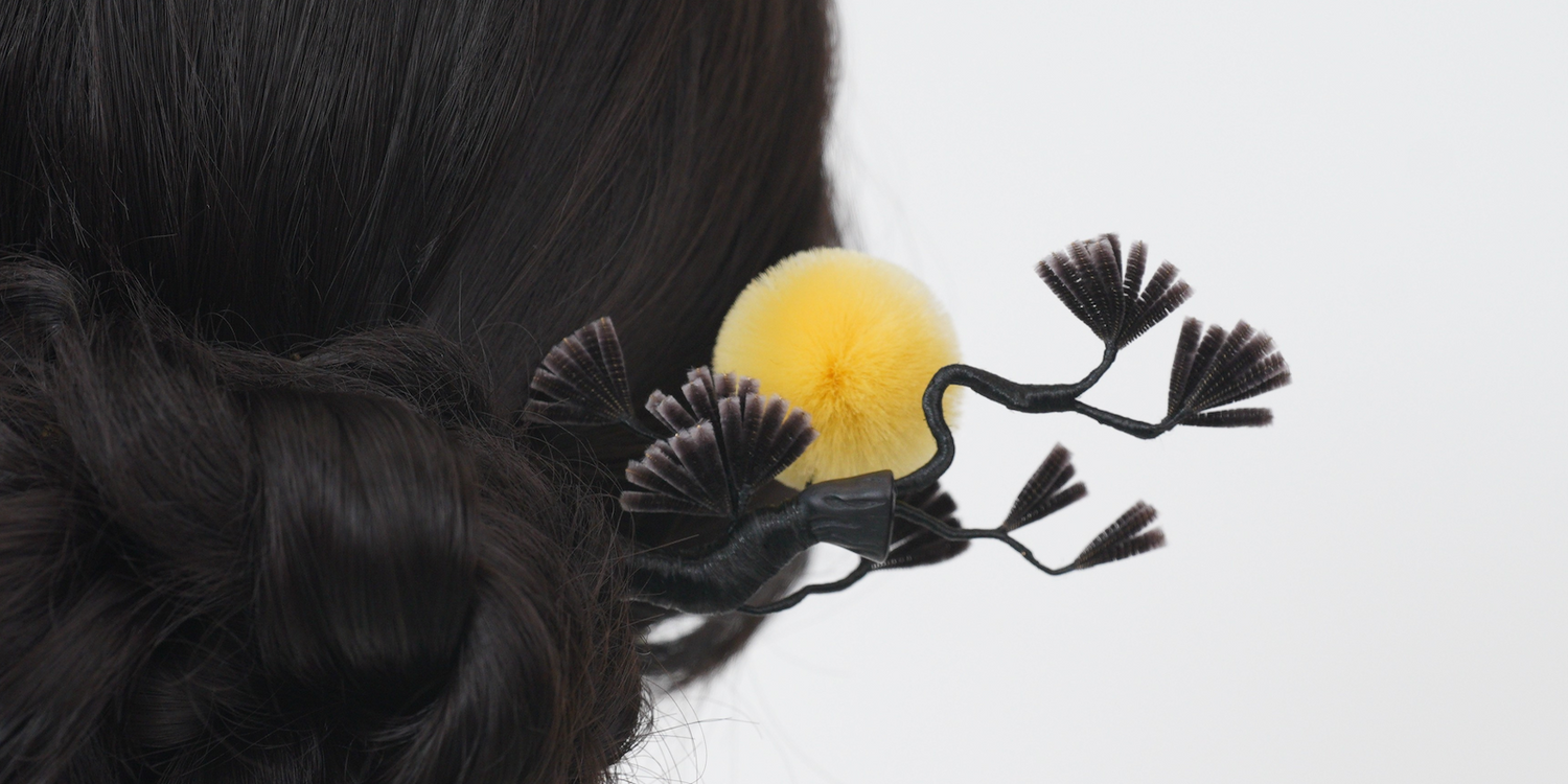 Ronghua Tutorial: How to Make Silk Pines & Moon Hairpin