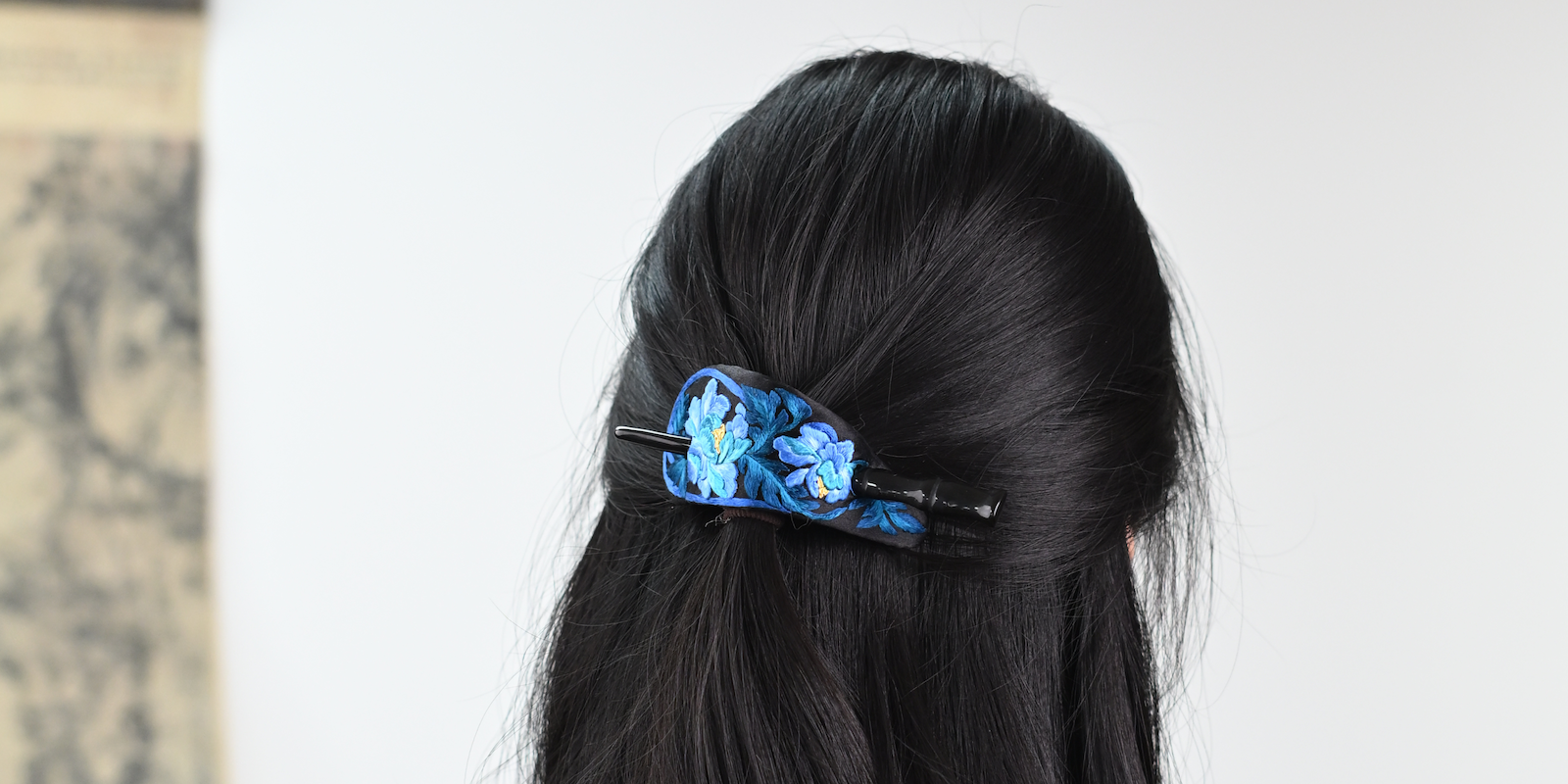 How to Make Embroidered Peony Hairpin