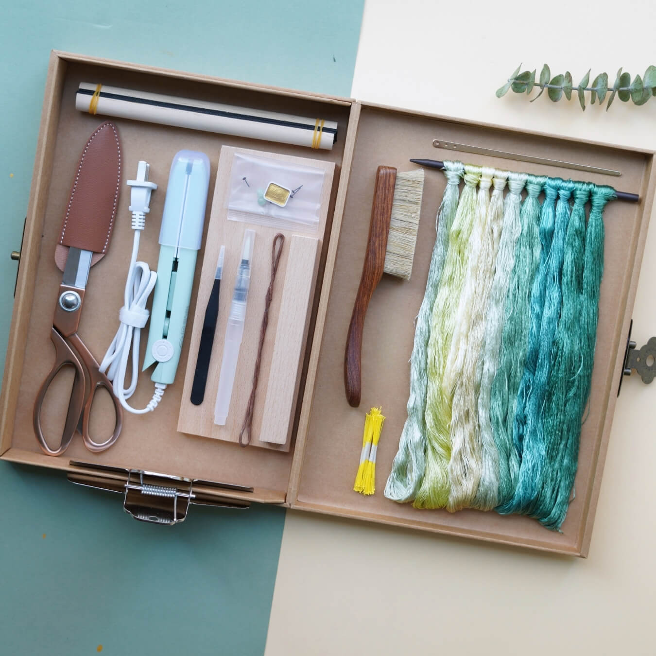 Ronghua DIY Kit | Blue Birdie & Flowers