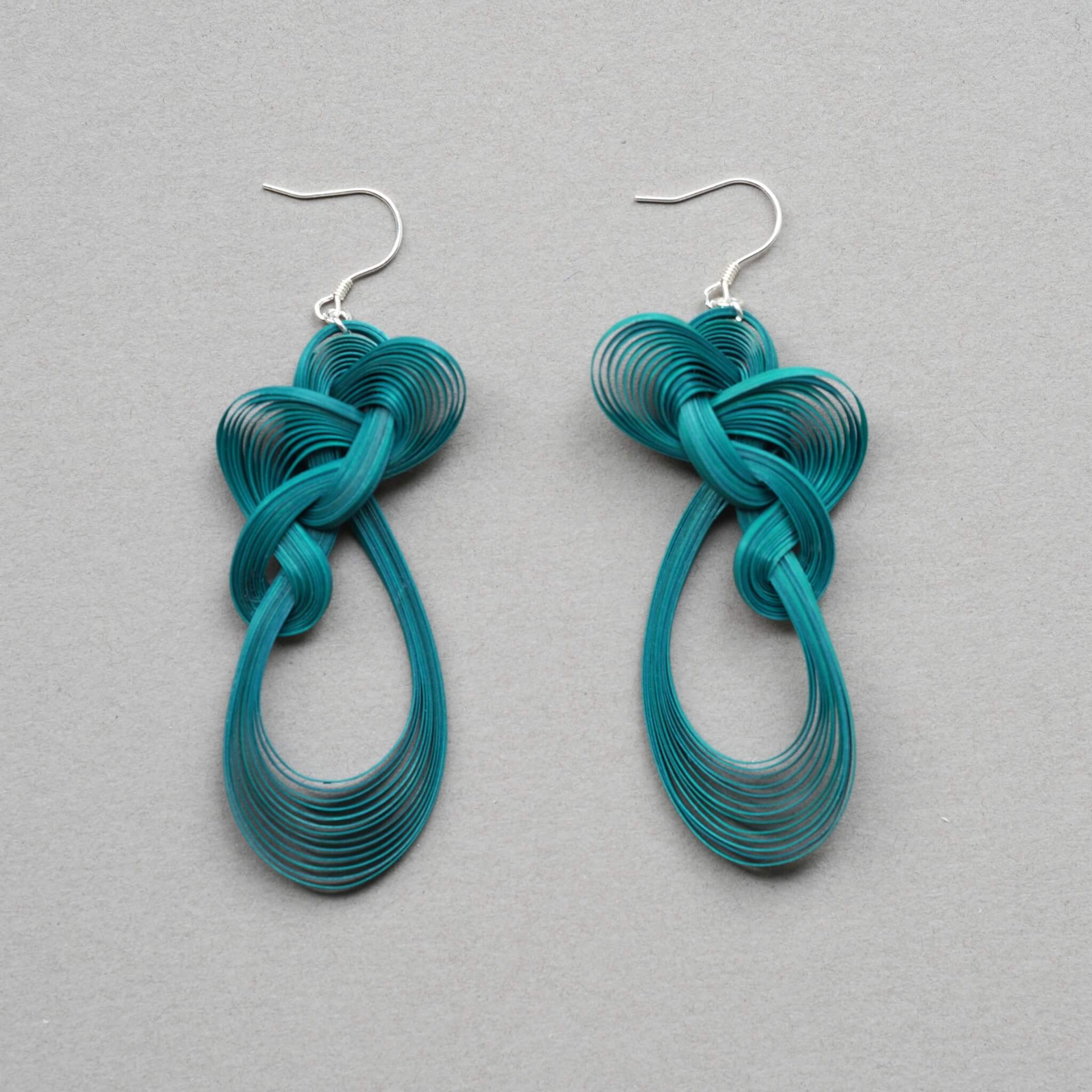 Bamboo-woven Earrings | Chinese Knot