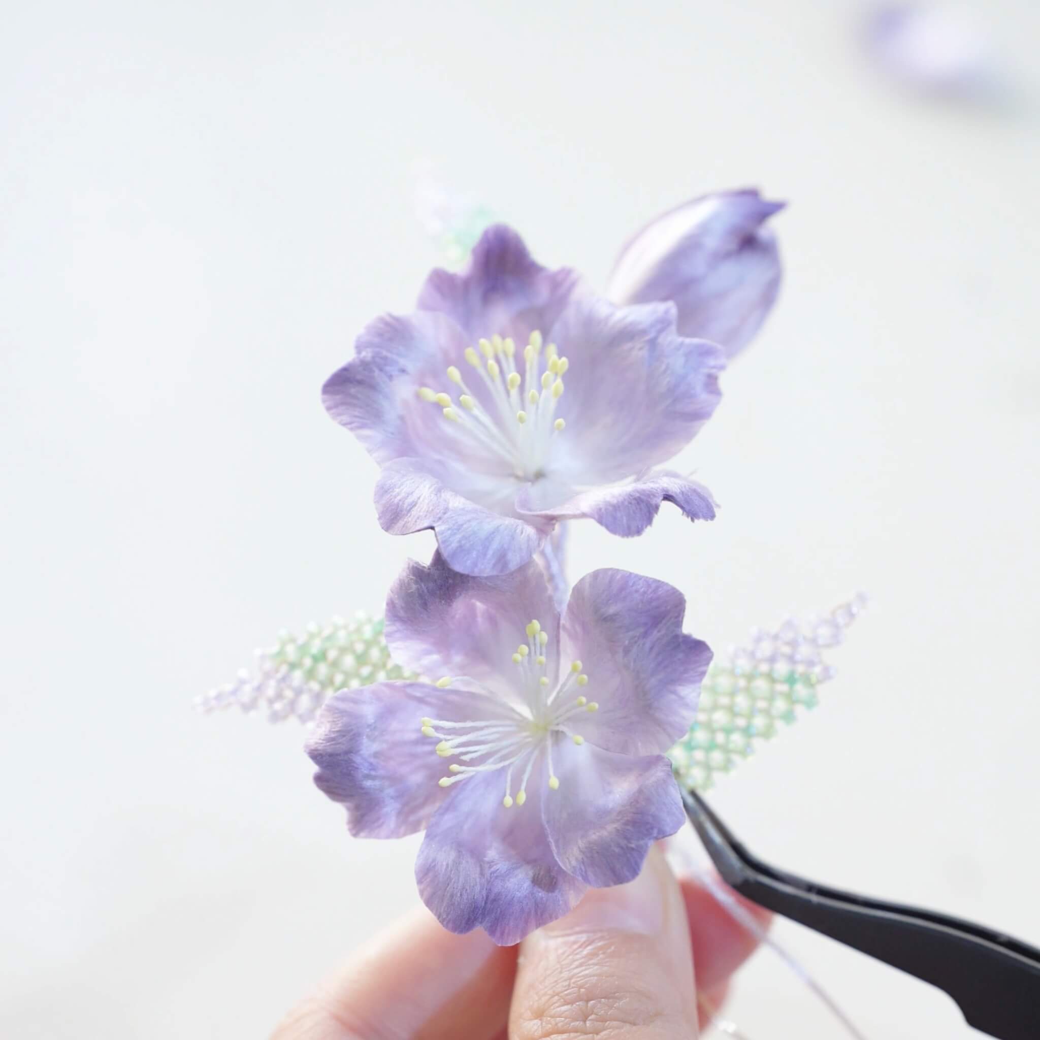 Pre-Made Petal Ronghua Kit | Purple Dream