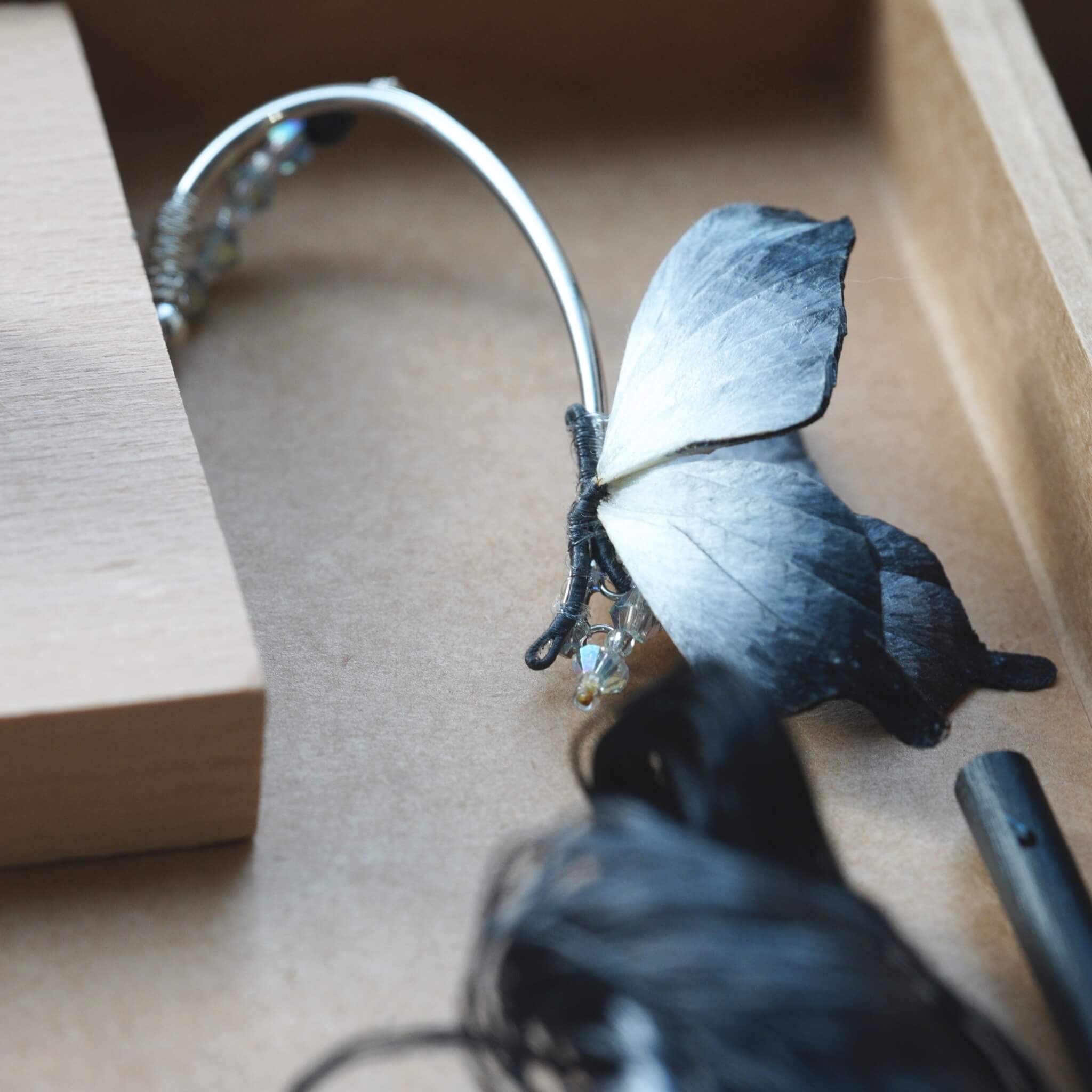 Ronghua DIY Kit | Ink Butterfly Ear Cuff