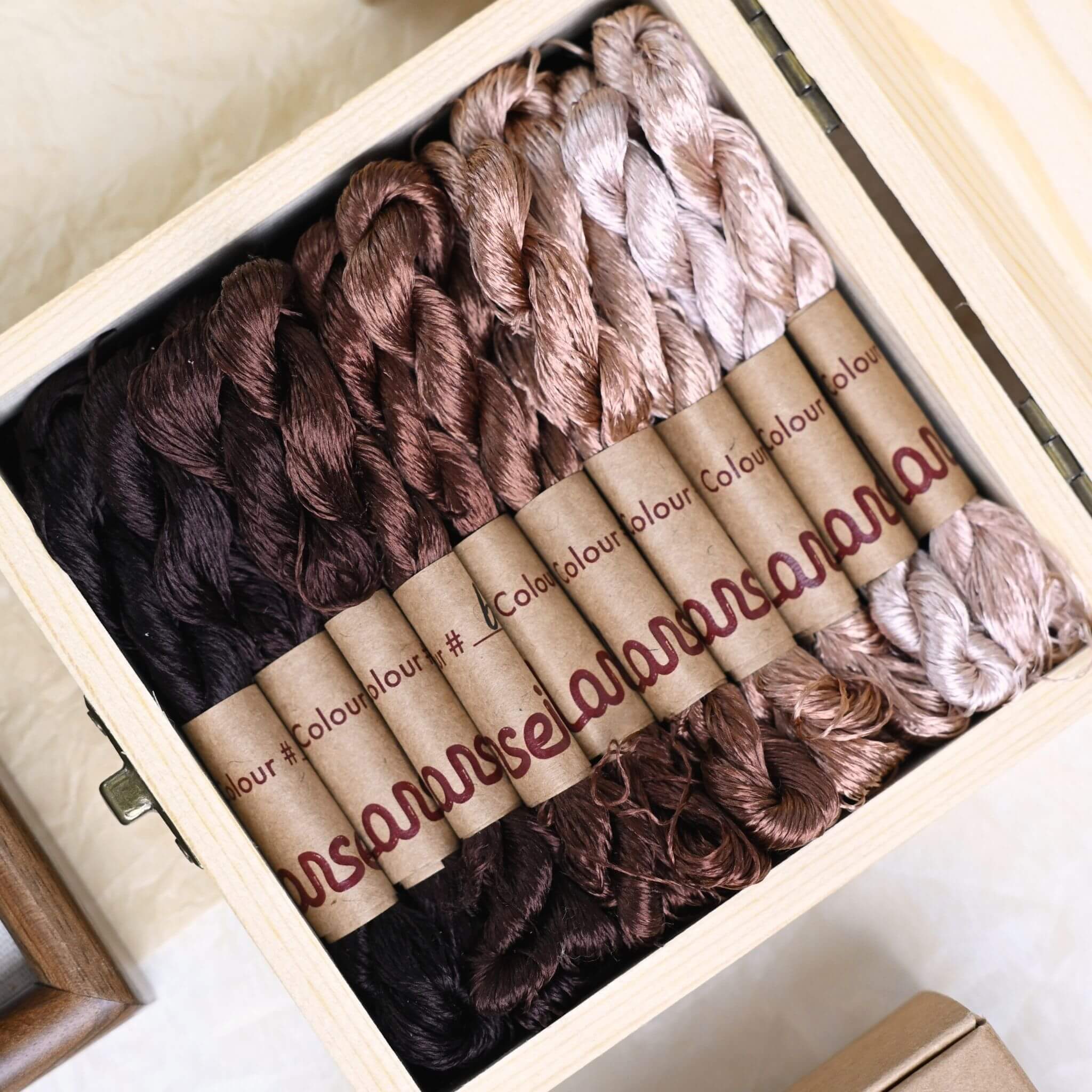 Twisted Mulberry Silk For Embroidery | Colour # 6006
