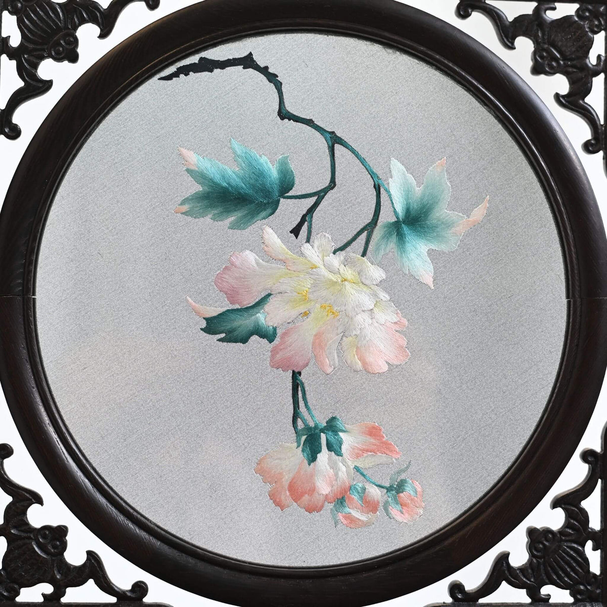 Shu Embroidery DIY Kit | Cotton Rose, from Dawn to Dusk