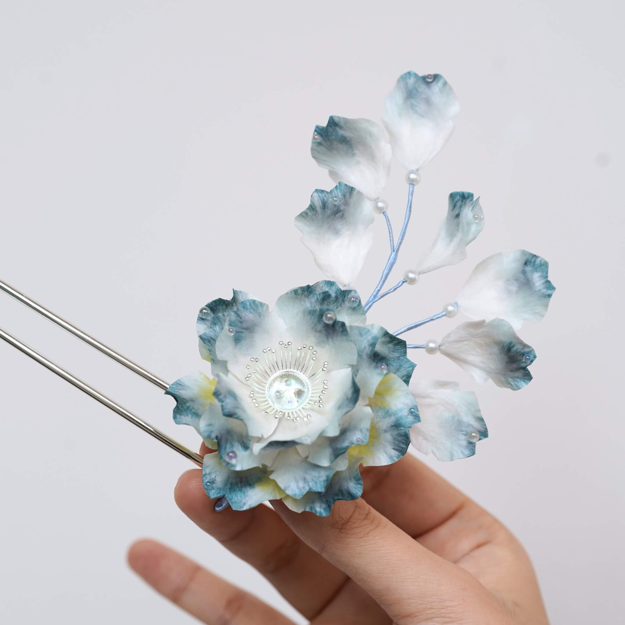 Handmade Ronghua | Blue Ocean Flower
