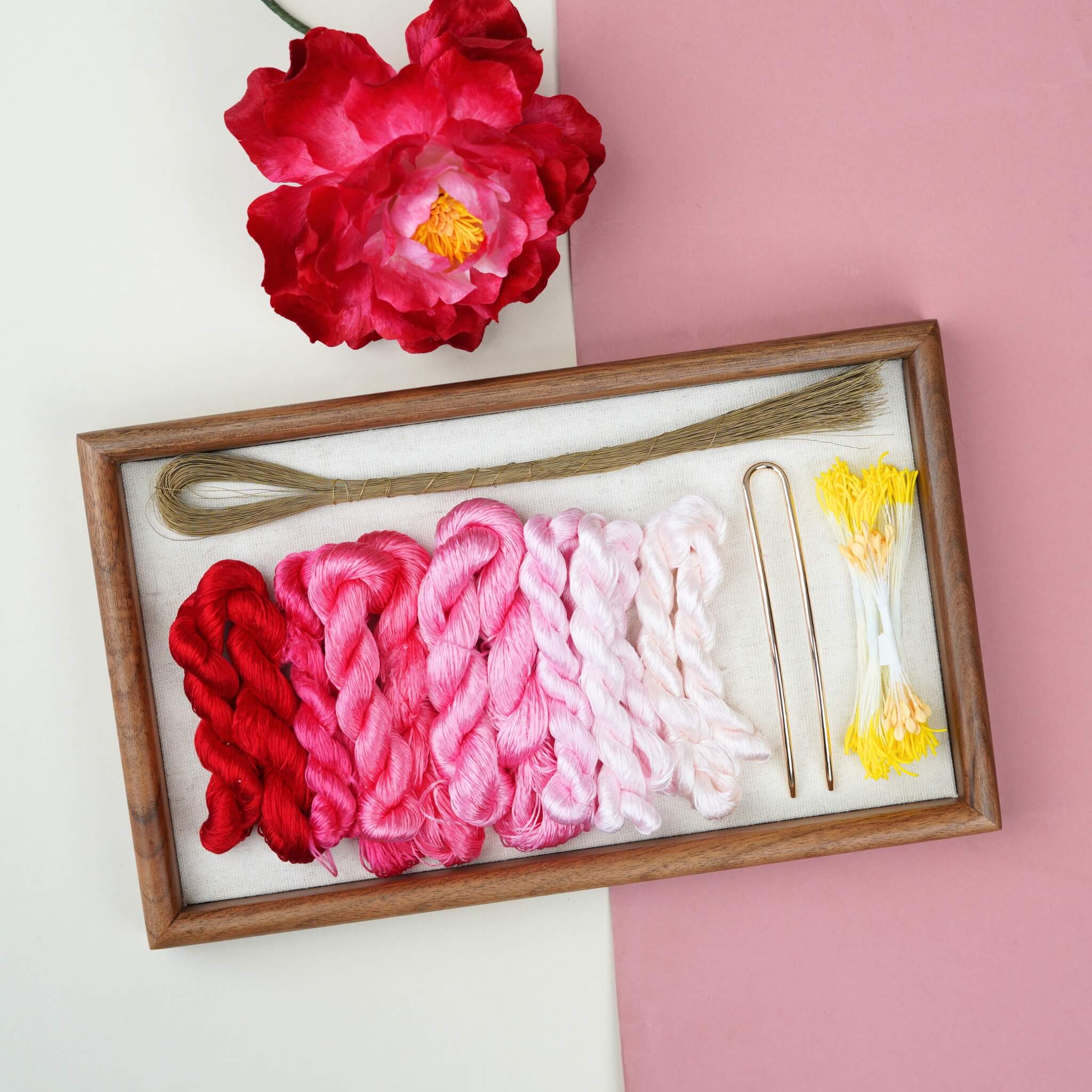 Ronghua DIY Kit | Peonies in Clouds