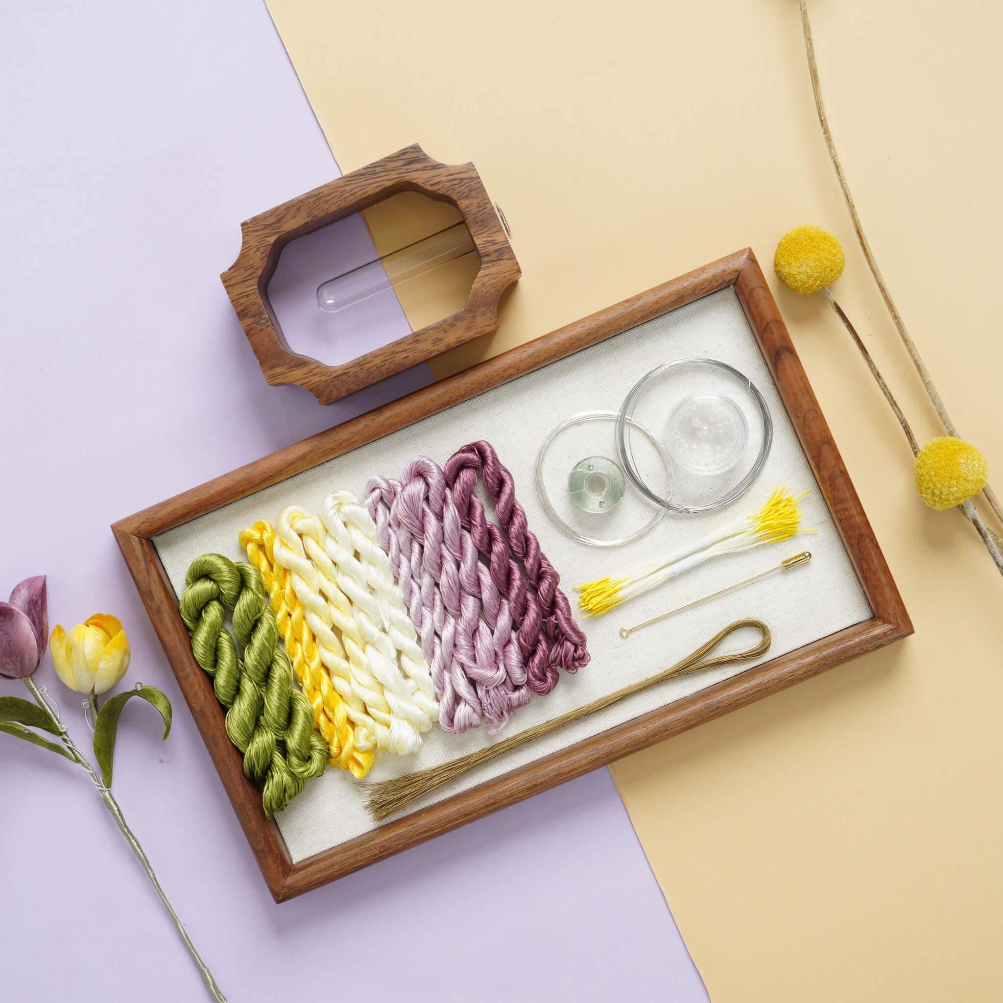 Kit de bricolaje Ronghua | Media luna de Genciana