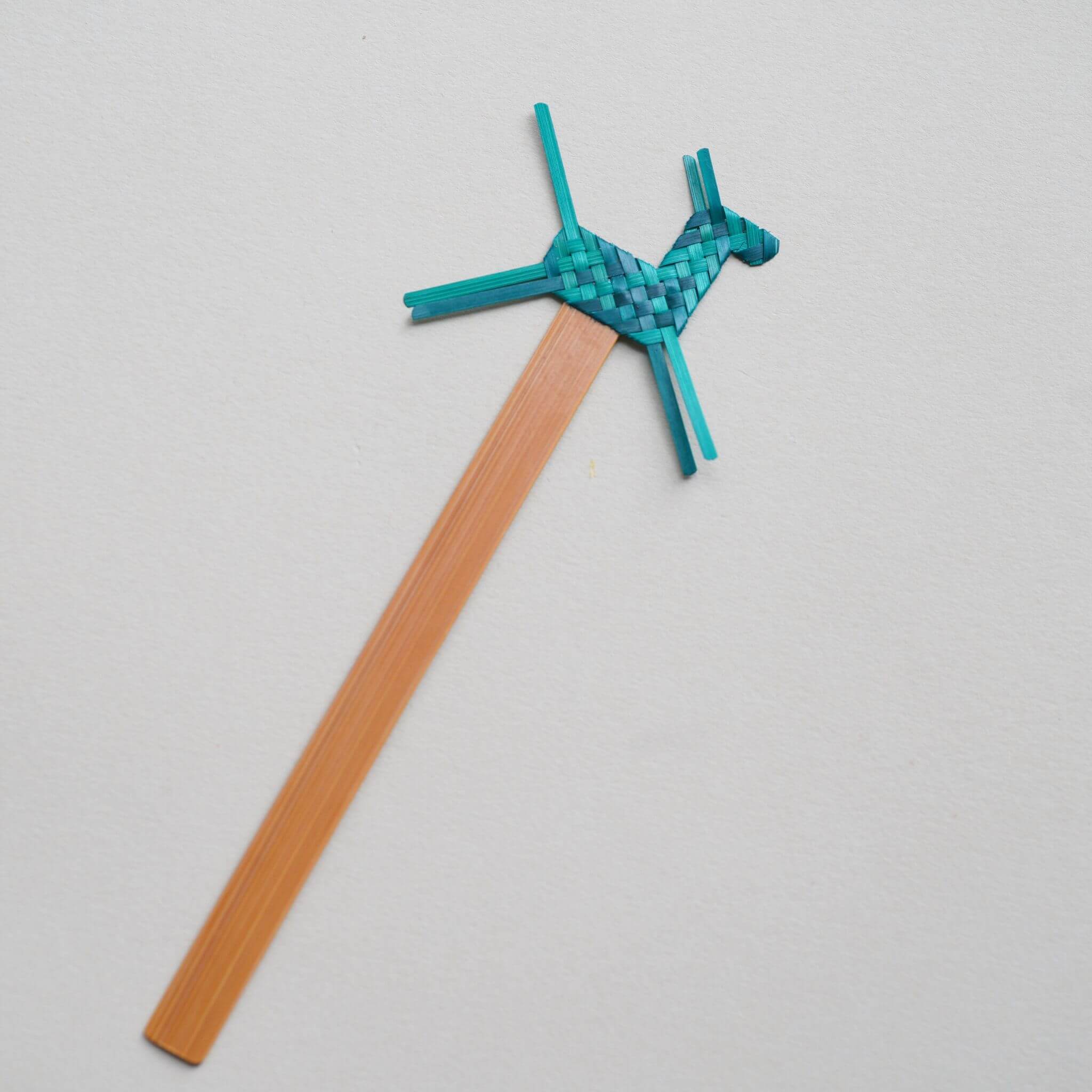 Bamboo-woven bookmarks | Running Horse