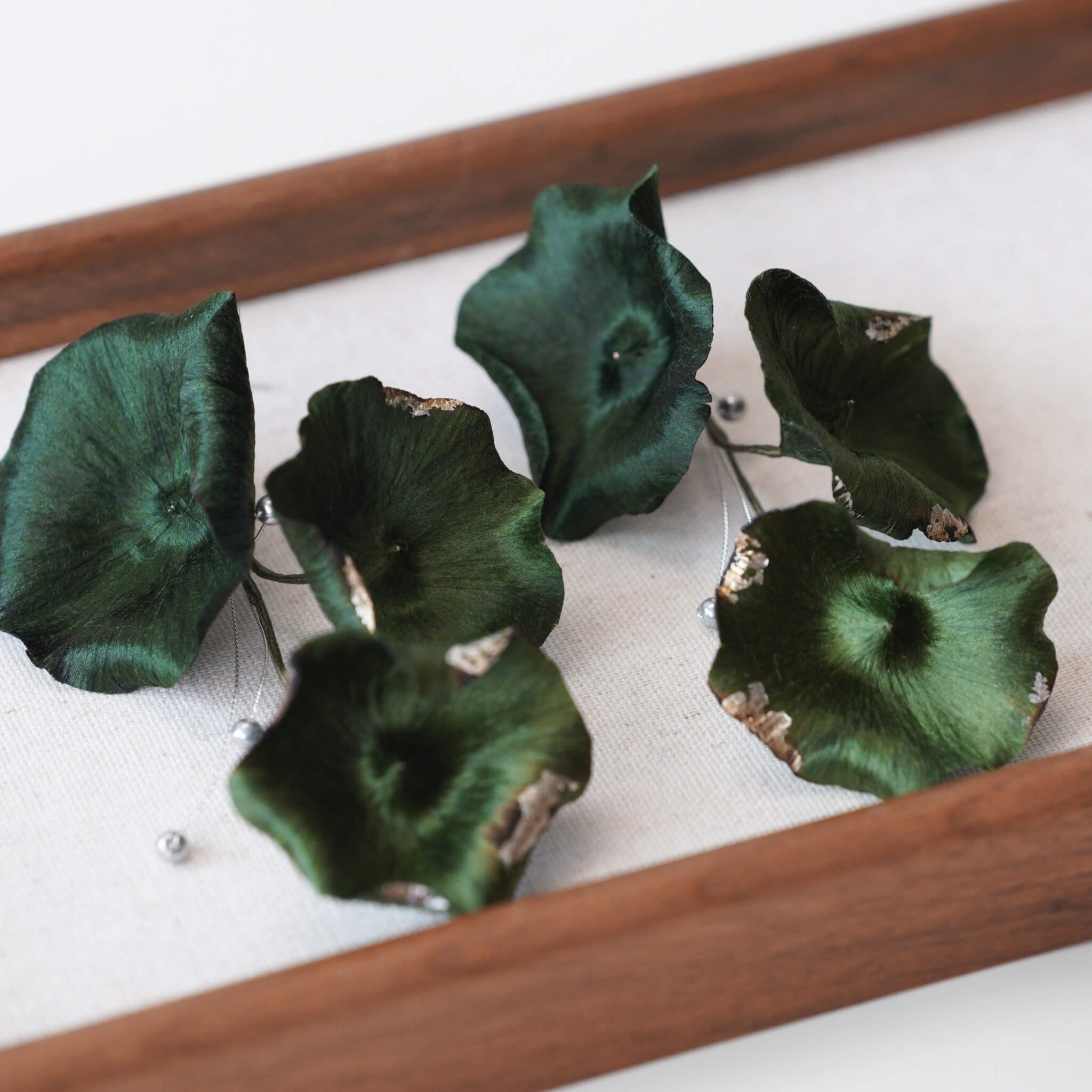 Handmade Ronghua Earrings |Summer Raindrops