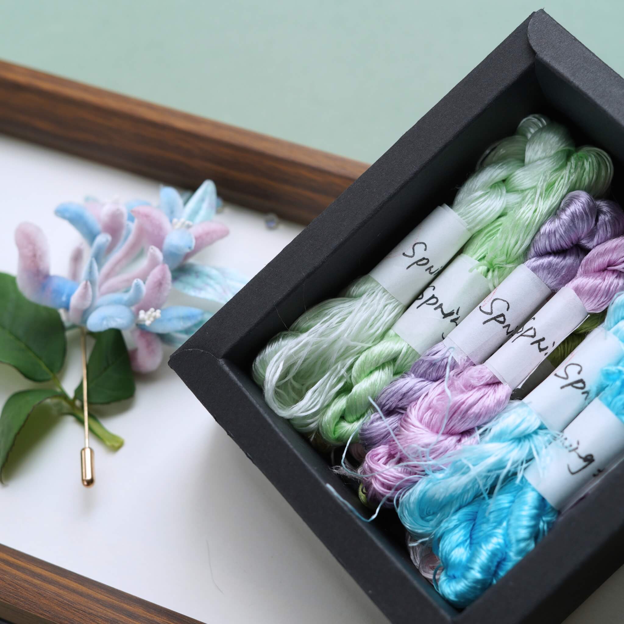 Twistless Mulberry Silk Threads |Spring