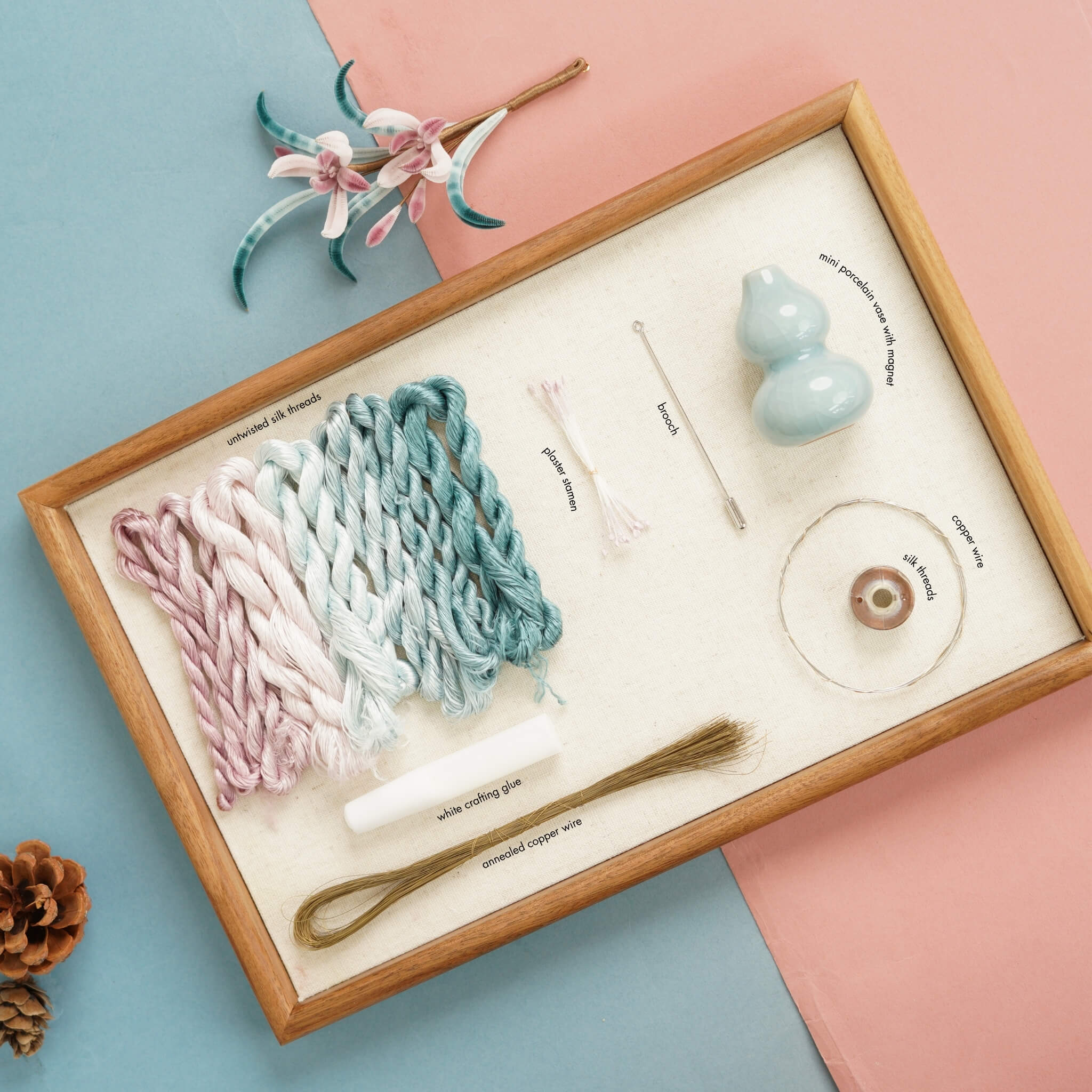 Ronghua DIY Kit | Gu Lan (Valley Orchid)