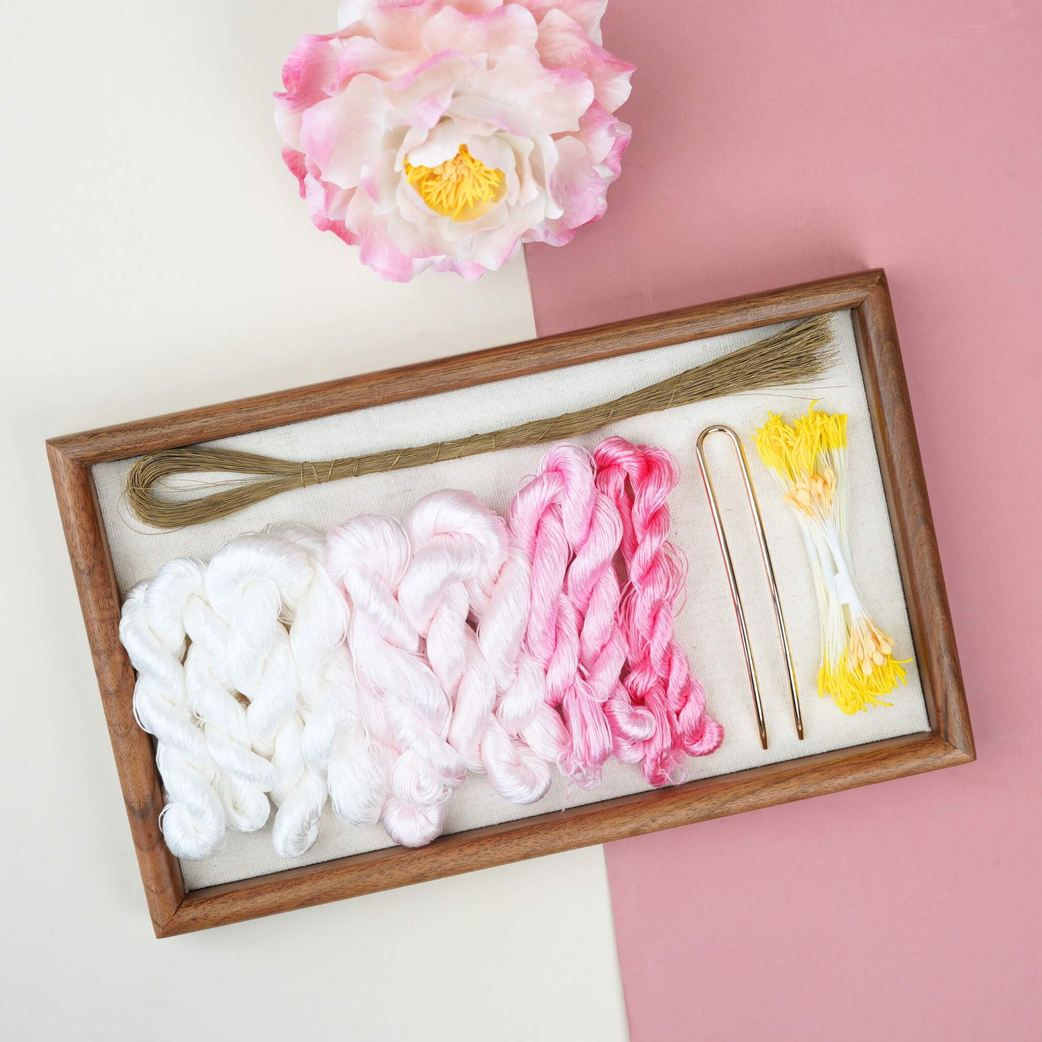 Ronghua DIY Kit | Peonies in Clouds