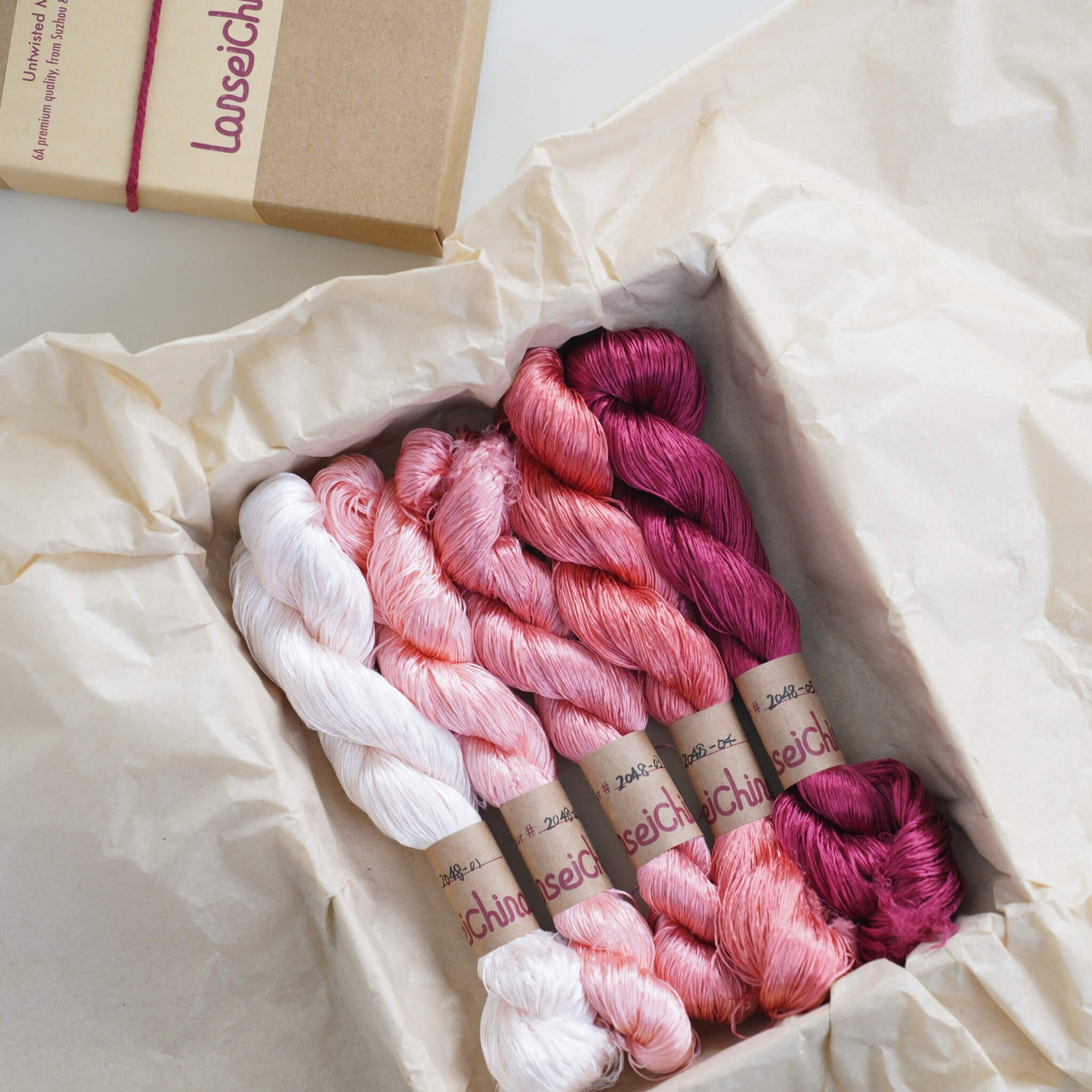 Untwisted Mulberry Silk For Ronghua | Colour #2048