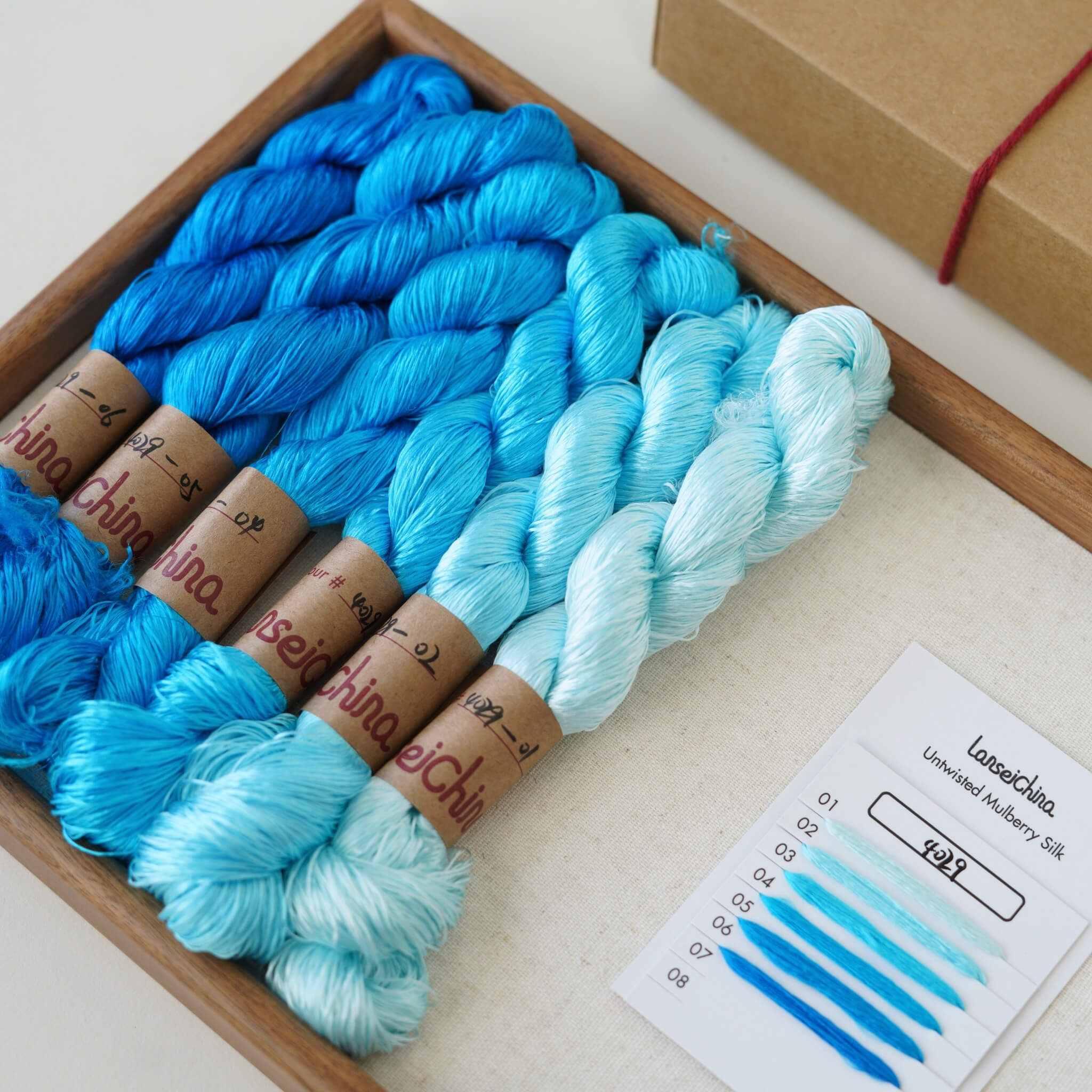 Untwisted Mulberry Silk For Ronghua | Colour #4029