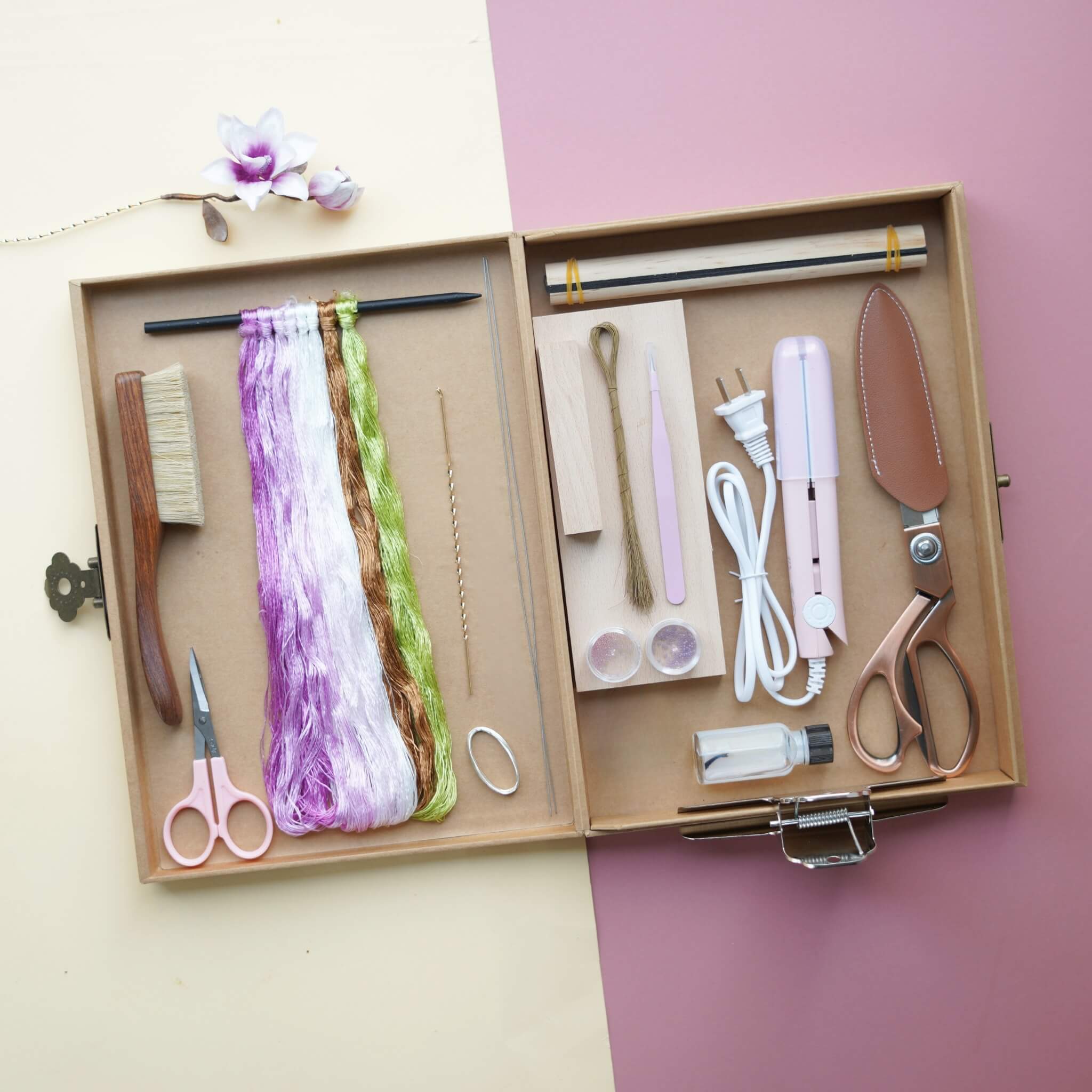Ronghua DIY Kit | Purple Magnolia