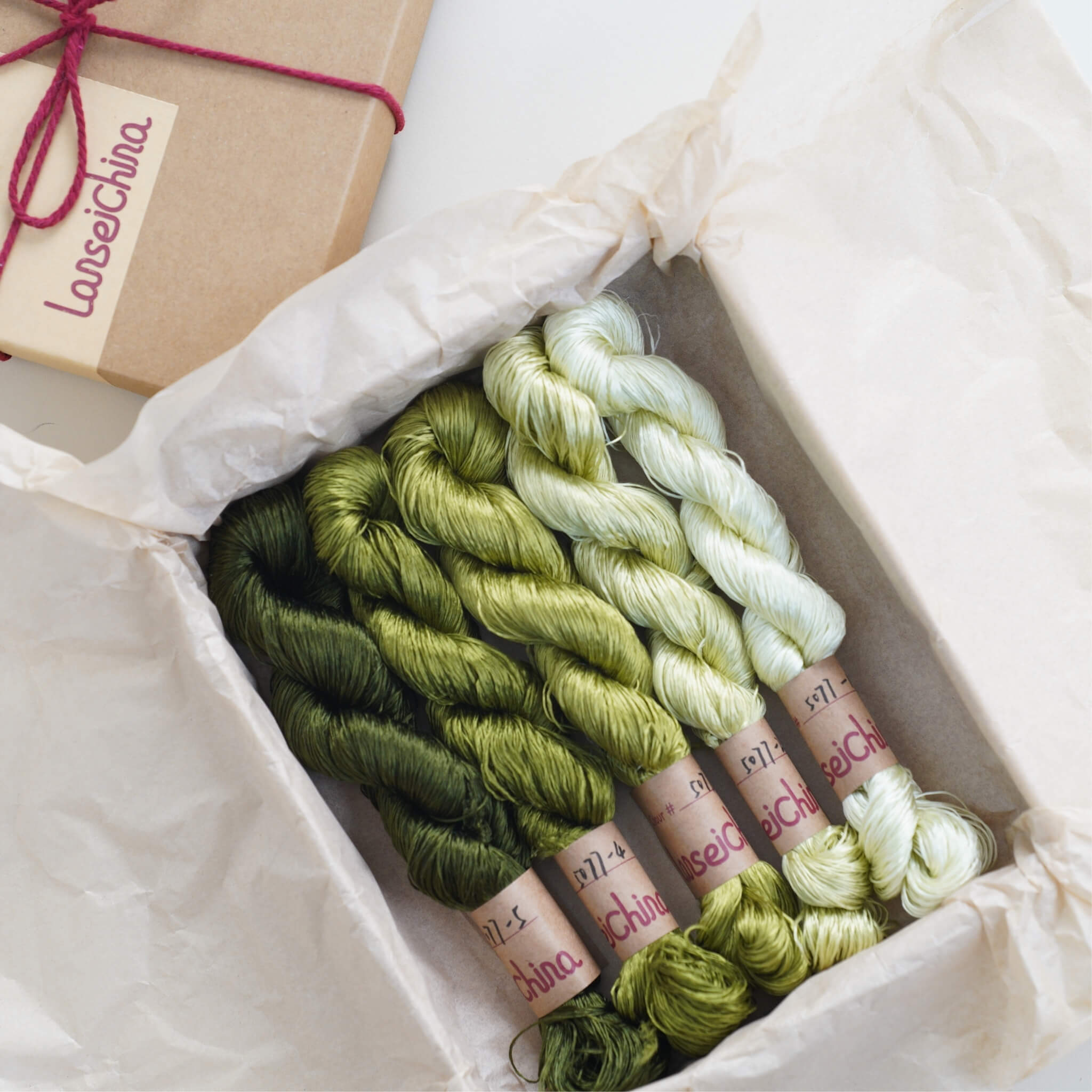 Untwisted Mulberry Silk For Ronghua | Colour #5077