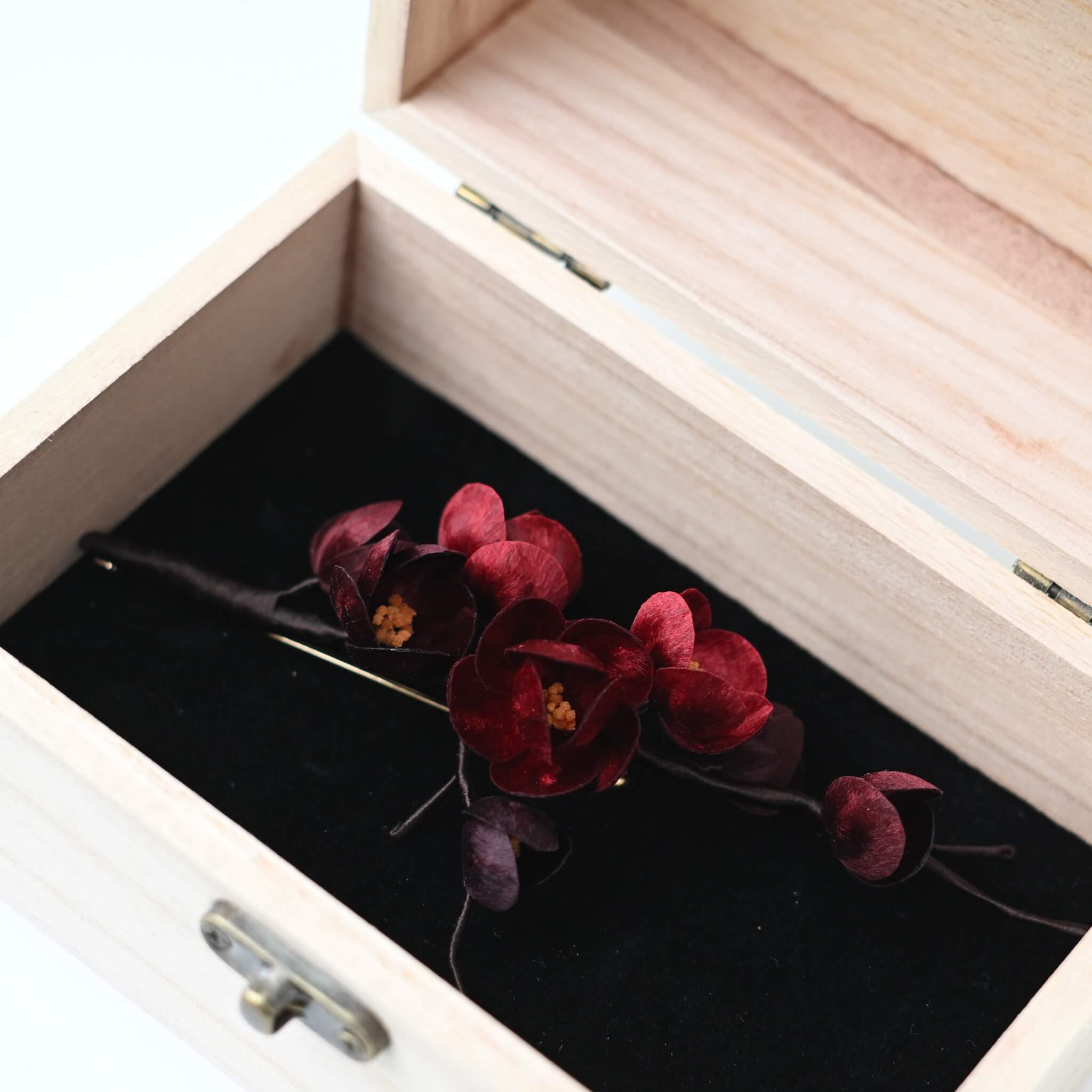 Handmade Ronghua | Red Plum Blossoms