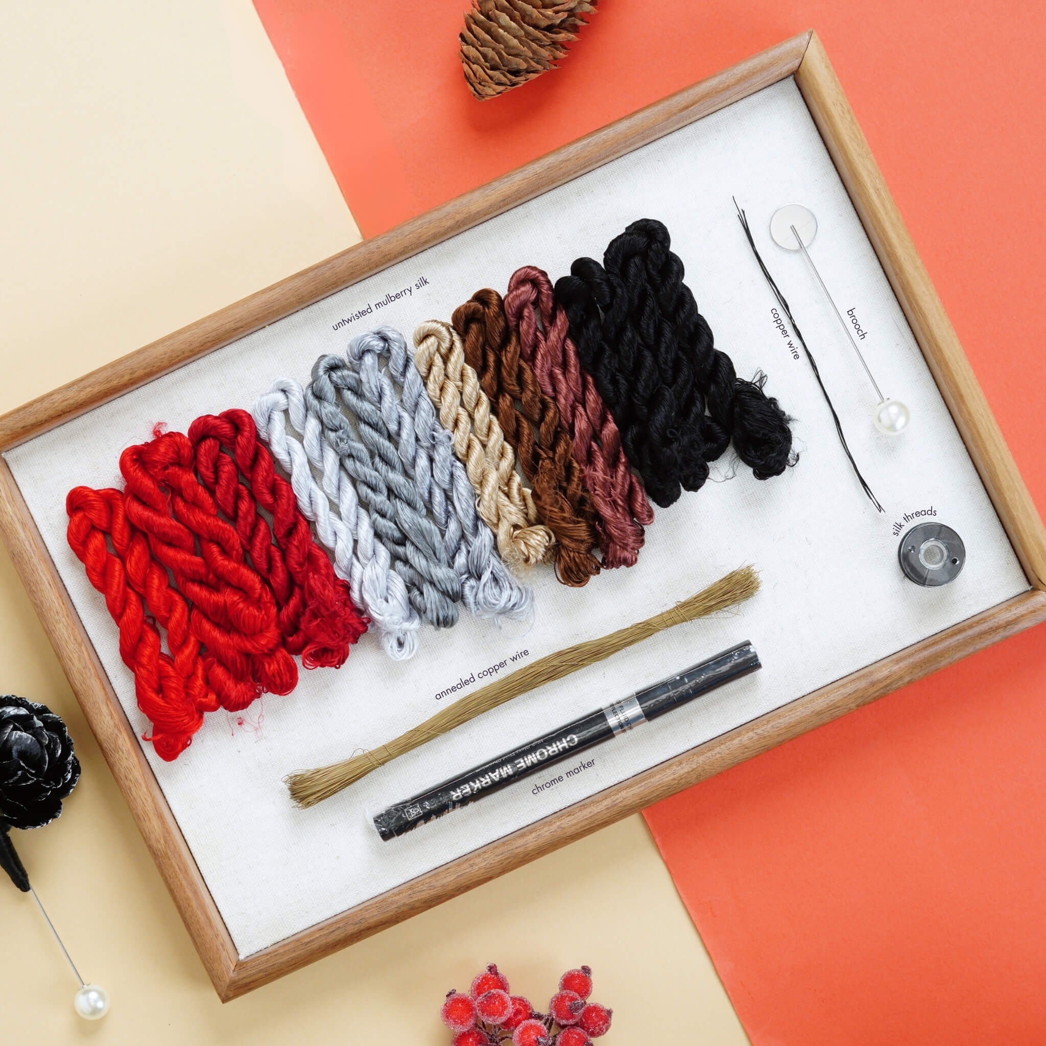 Ronghua DIY Kit |  Vampire Rose Brooch