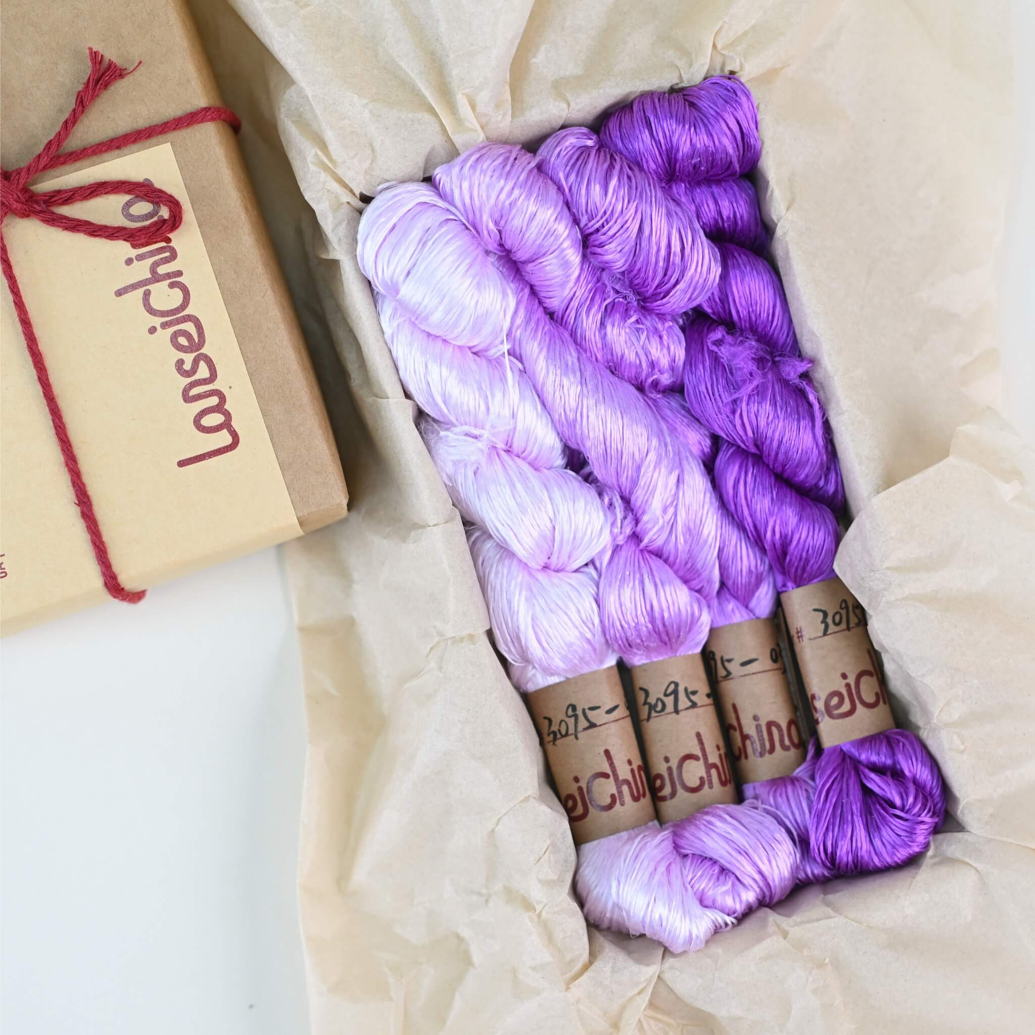 Untwisted Mulberry Silk For Ronghua | Colour #3095